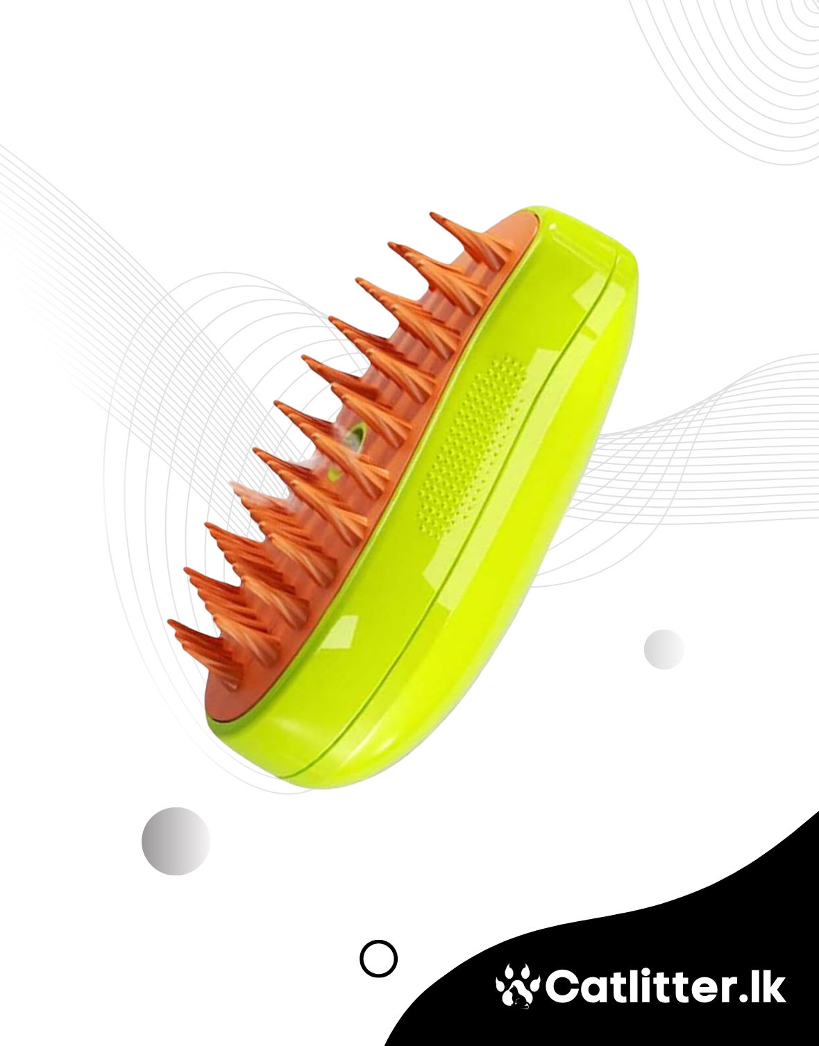 Pet Spray Massage Brush 3 In1