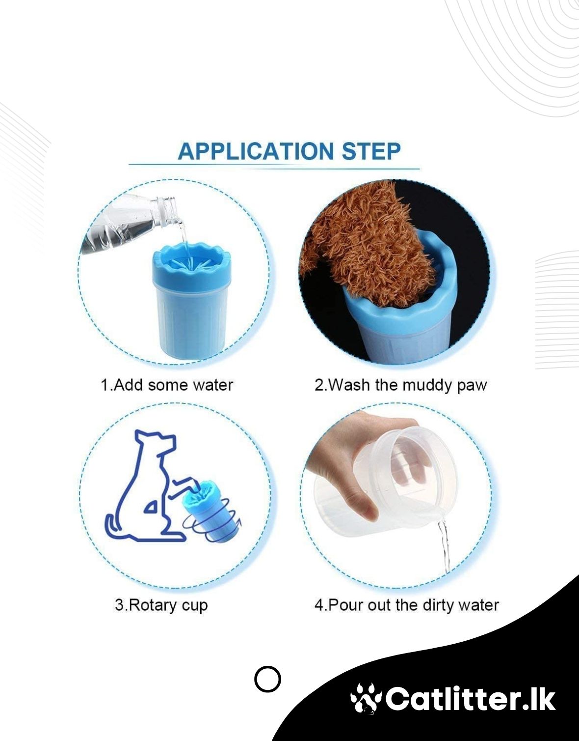 Dog Grooming Foot_Paw Washing Cup (3)