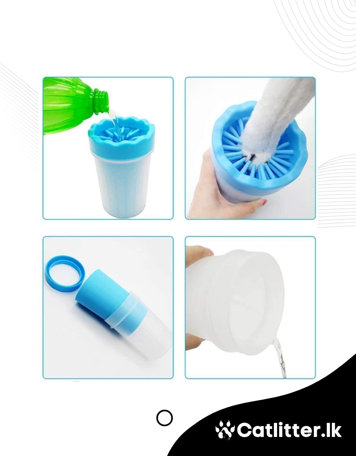 Dog Grooming Foot_Paw Washing Cup (4)