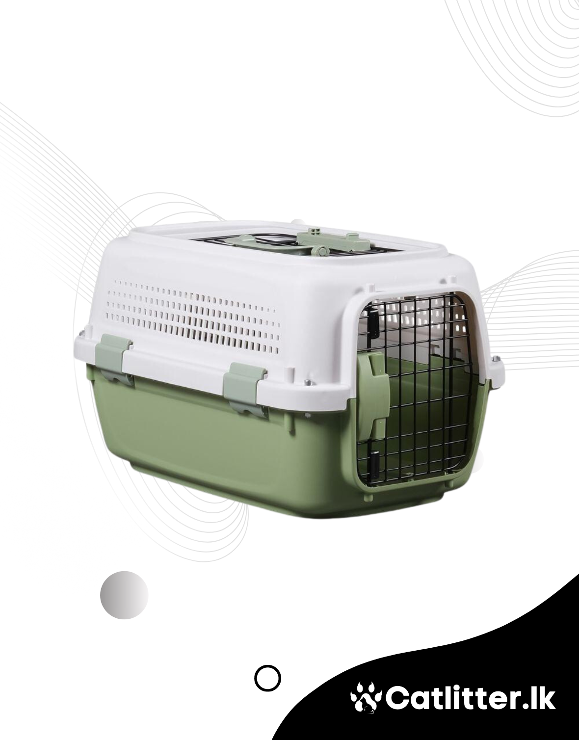 Travel Carrier Box for Cats and Small Dogs