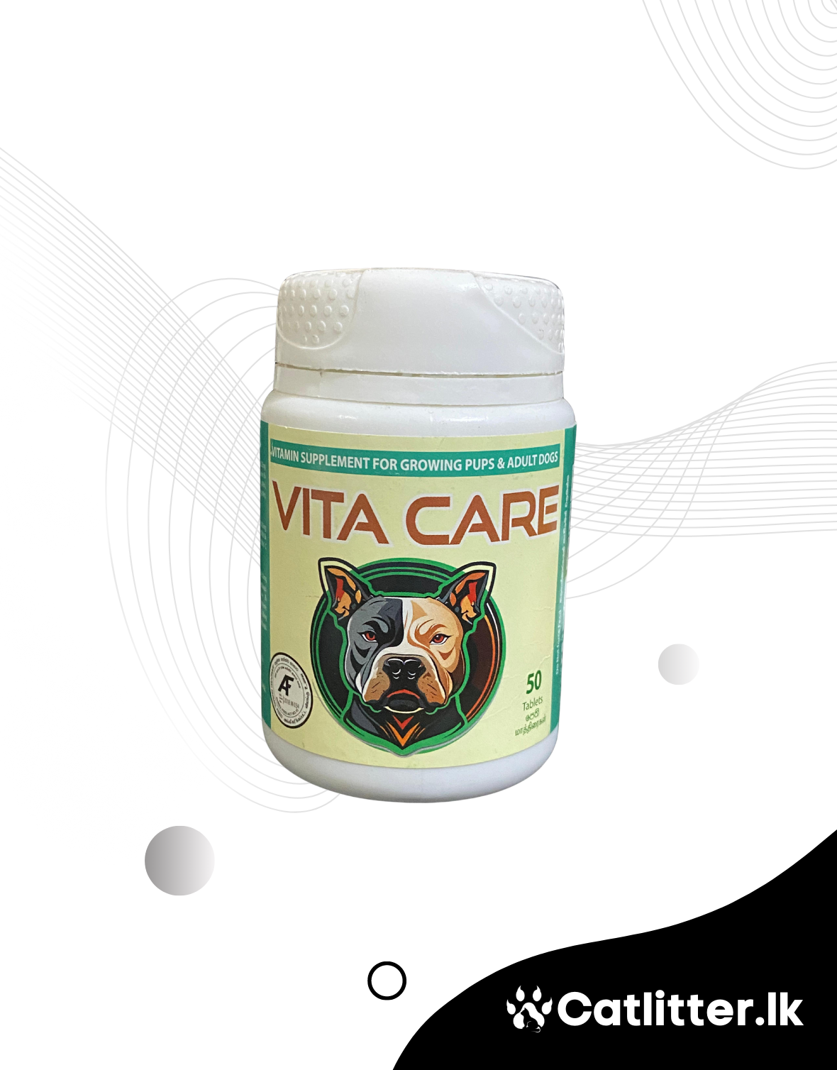 VITA CARE Dog Supplements (50-Tablets)