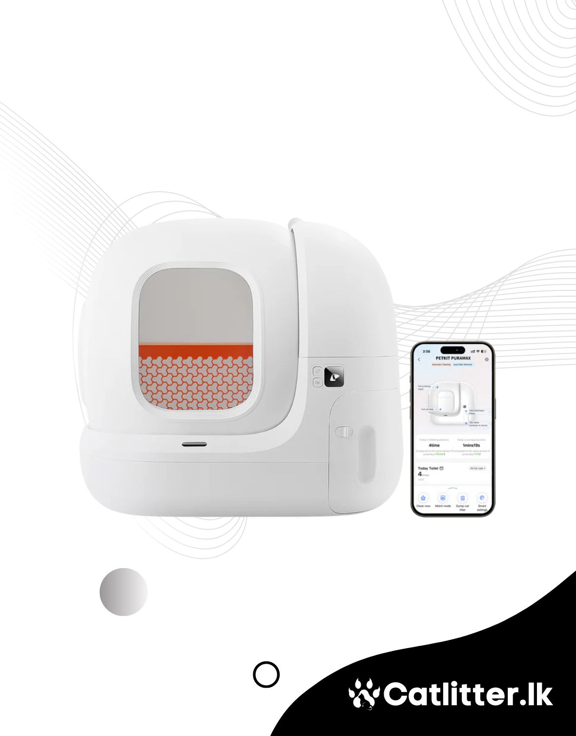 PETKIT PURAMAX (Automatic self-cleaning litter box)