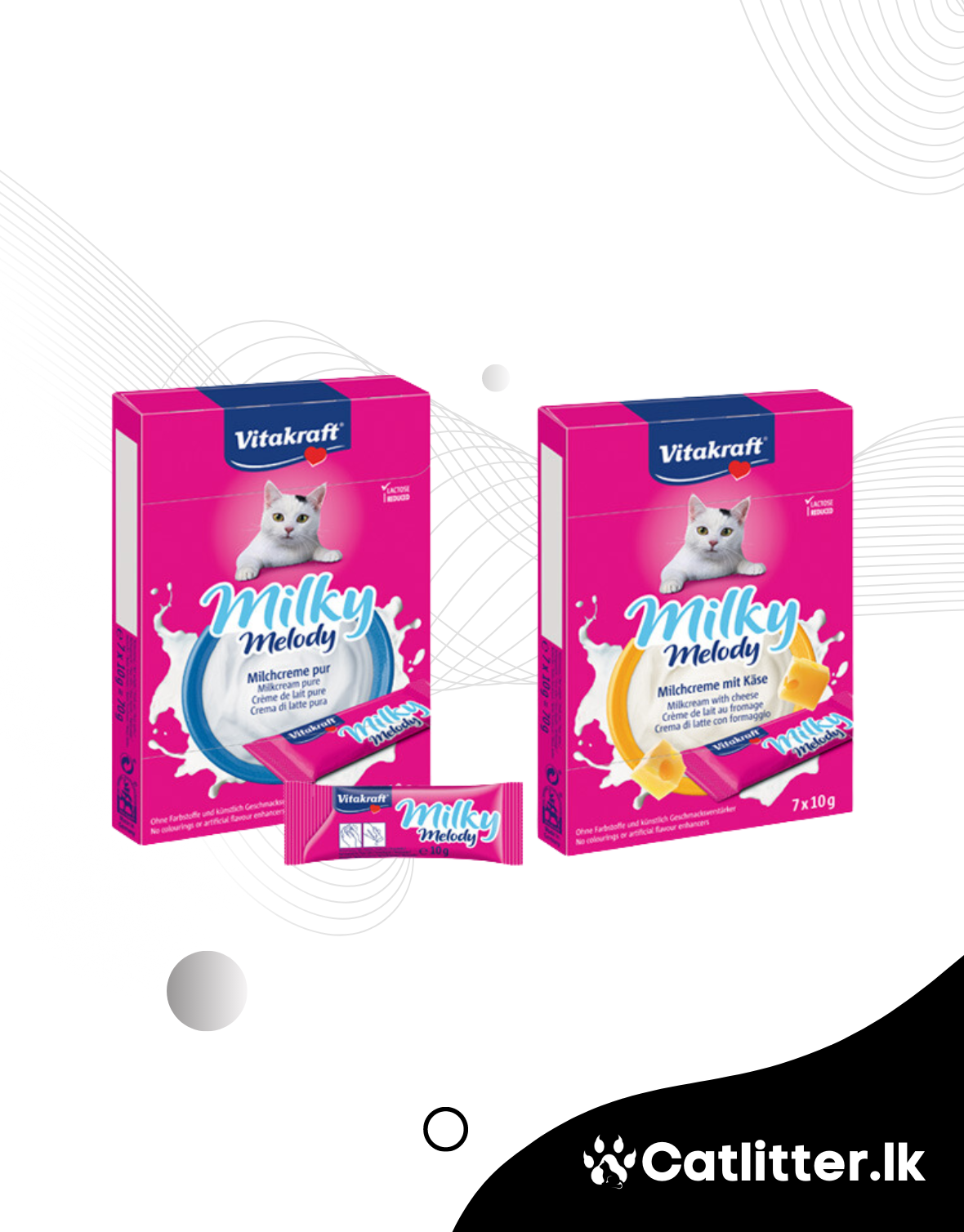 Vitakraft Milky Melody Cat Treats 10g