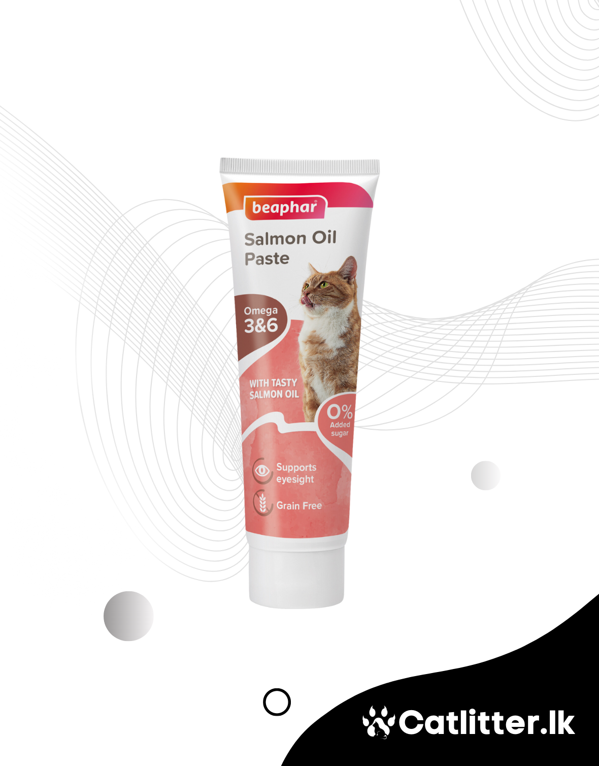 Beaphar Salmon Oil Paste for Cats