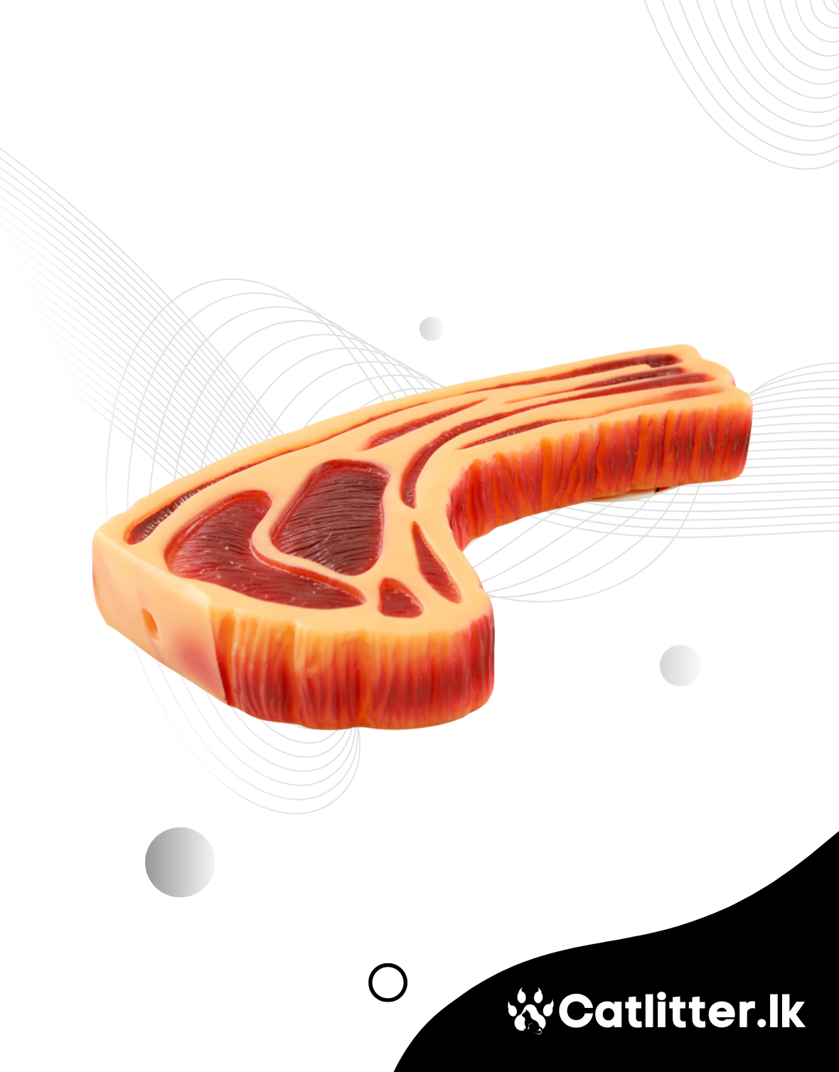Meat Squeaky Dog Chewing Toy