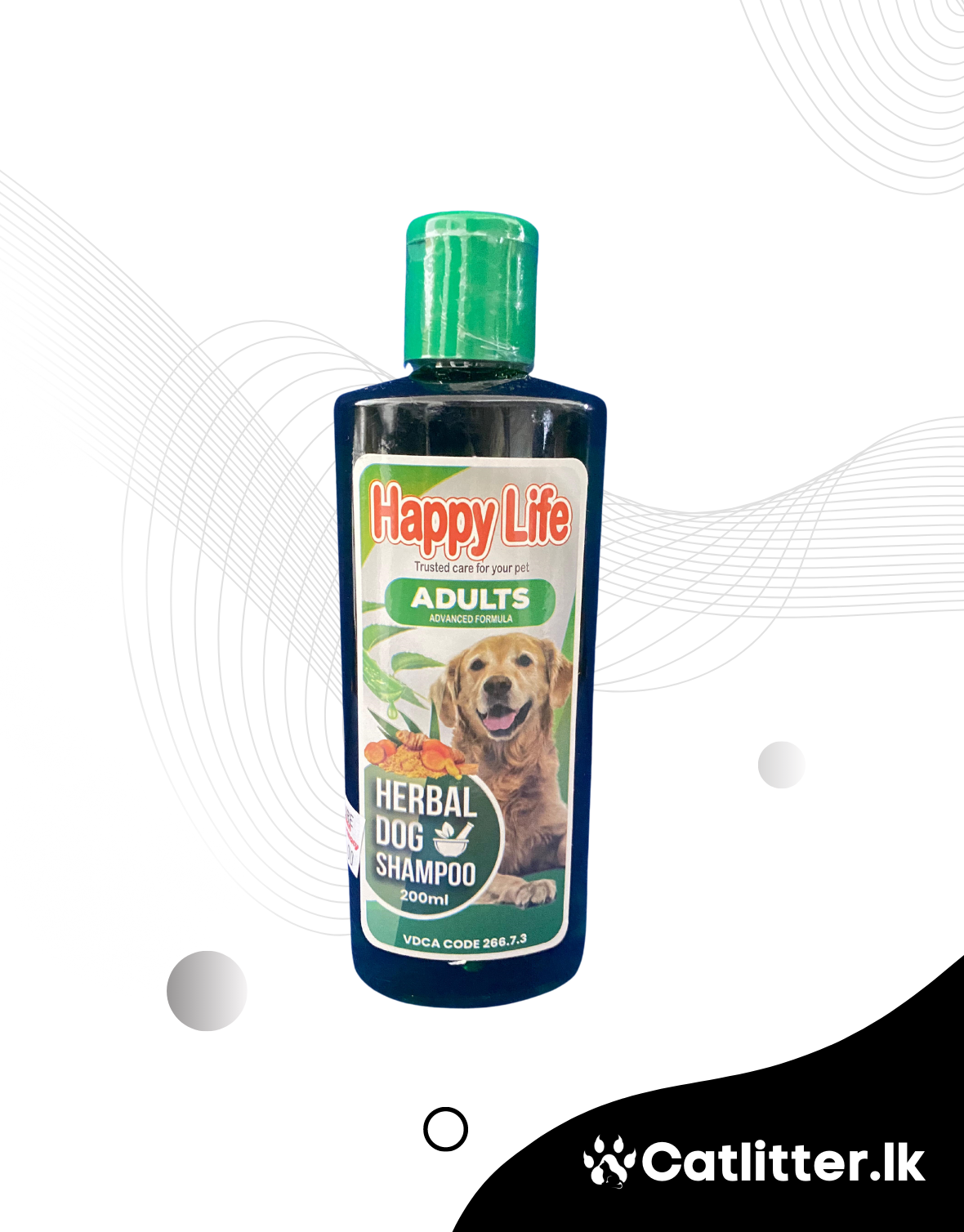 Happy Life Herbal Dog Shampoo 200ml