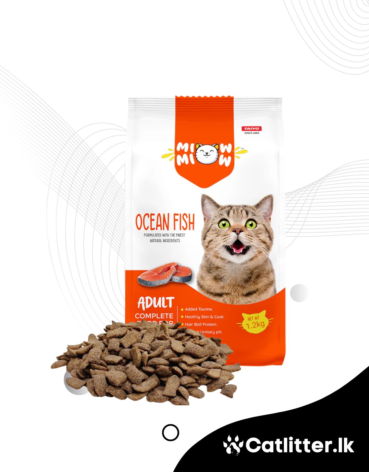 Miow Miow – Adult Cat Food Ocean Fish Flavor