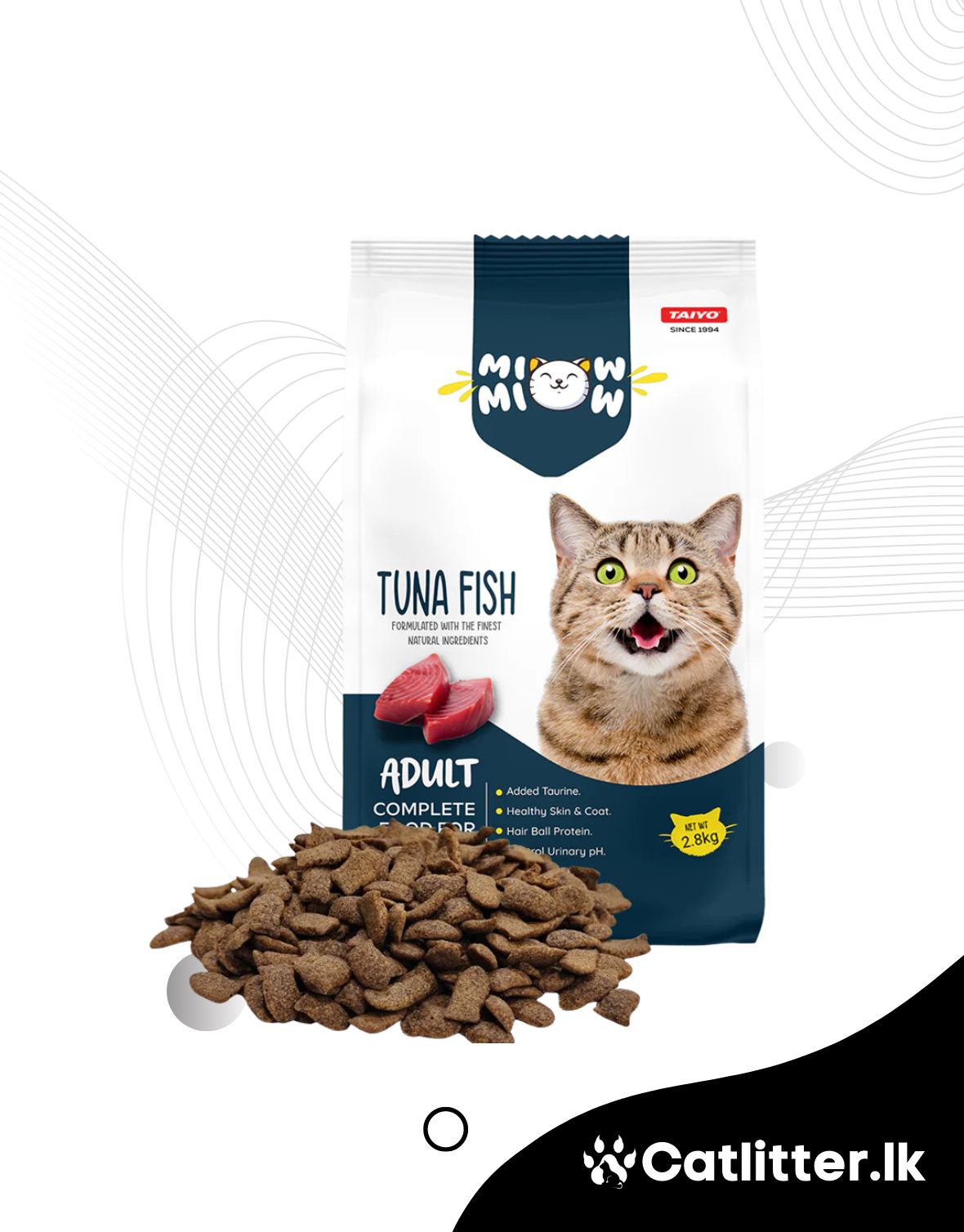 Miow Miow – Adult Cat Food Tuna Flavor
