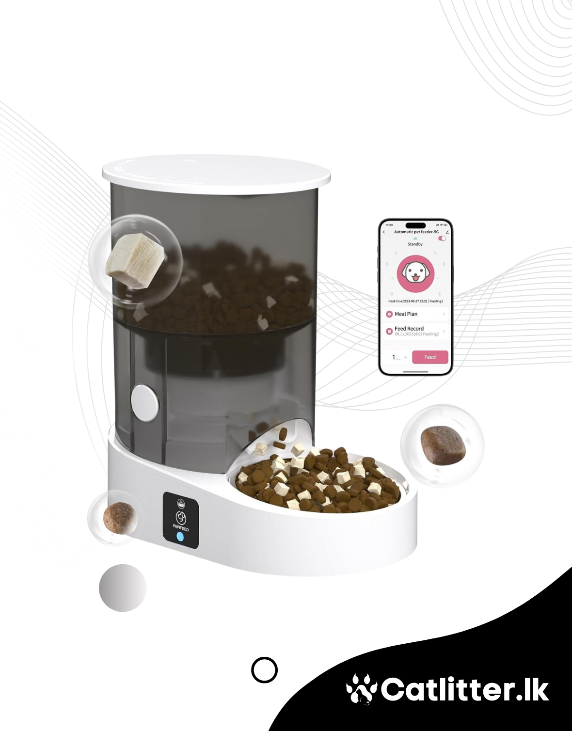 Automatic Pet Feeder with App