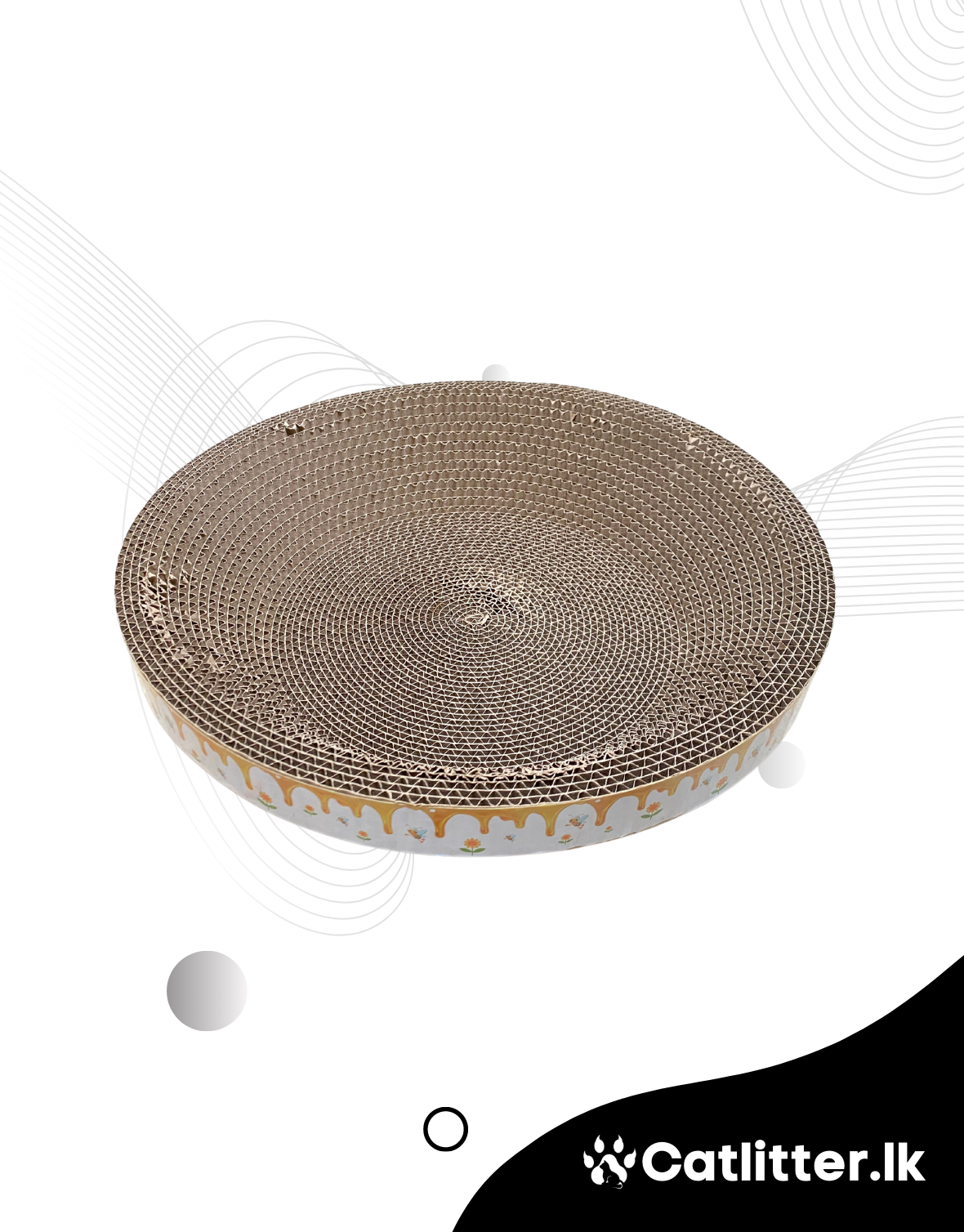 Scratch Boards for Cats (Round Shaped)