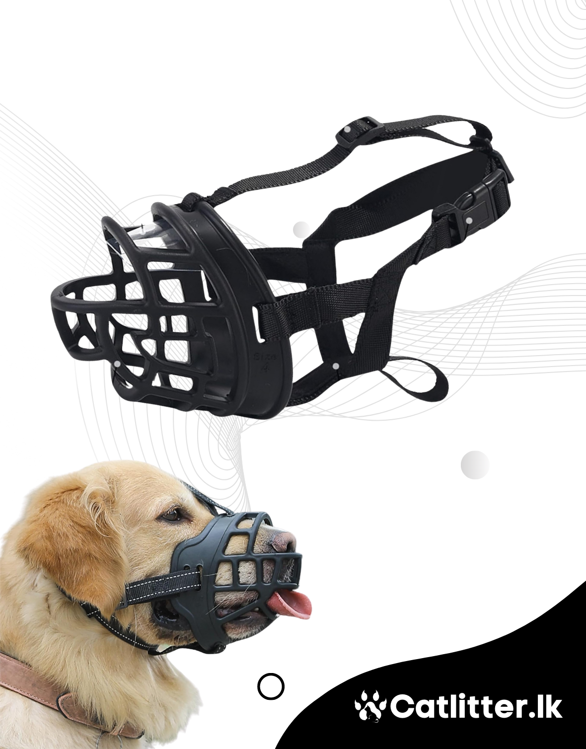 Dog Muzzle Soft Rubber