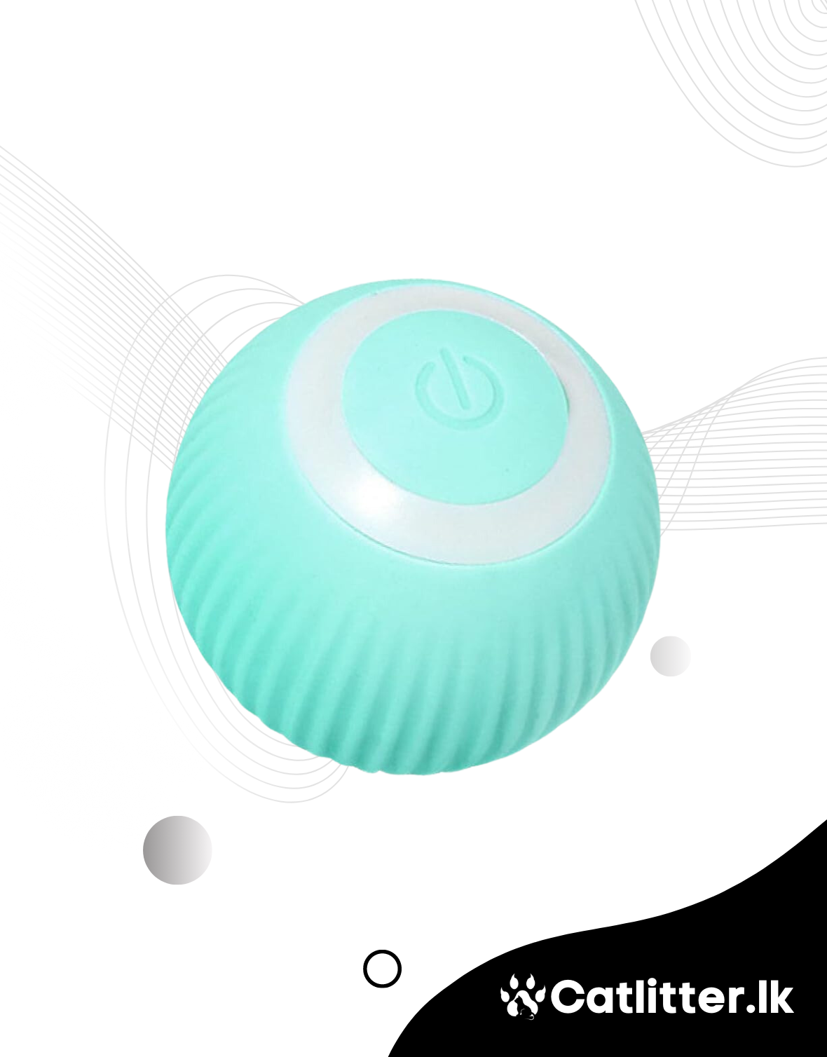 Gravitational Rolling Ball for cats & kittens