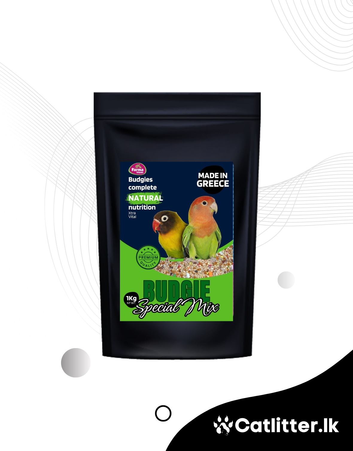 Budgie Special Mix for Small Parrots 1kg
