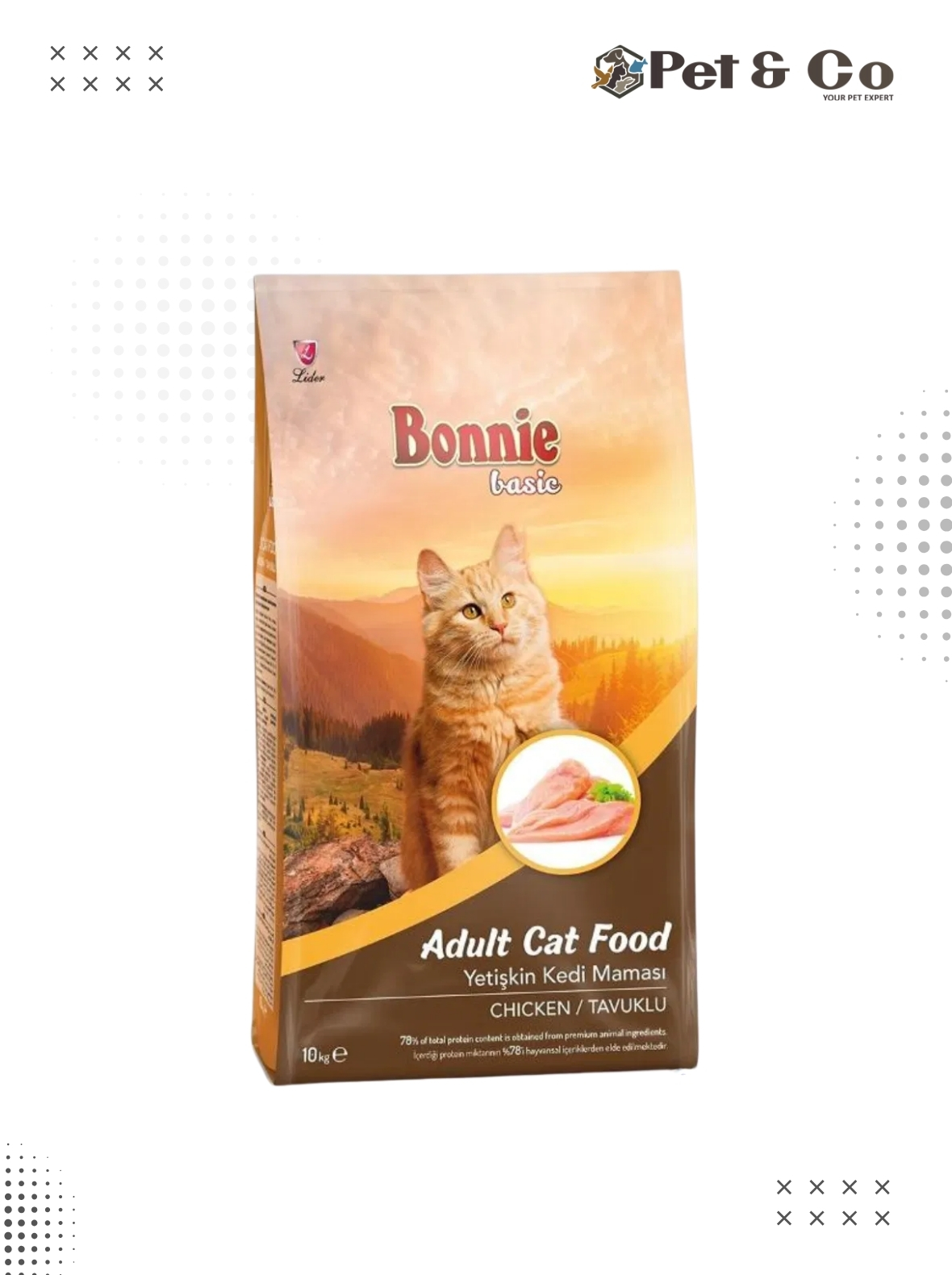 Bonnie Cat Adult Dry Food 10Kg