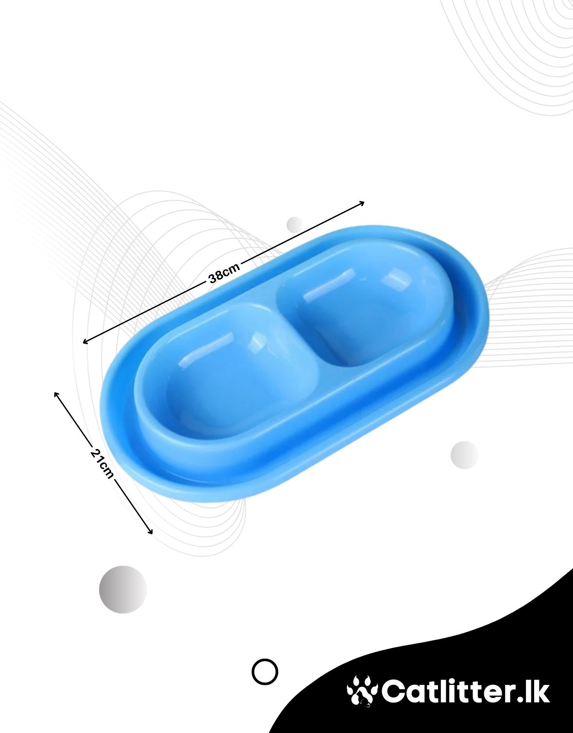 Ant Away Pet Food Bowl For Cat and Dog
