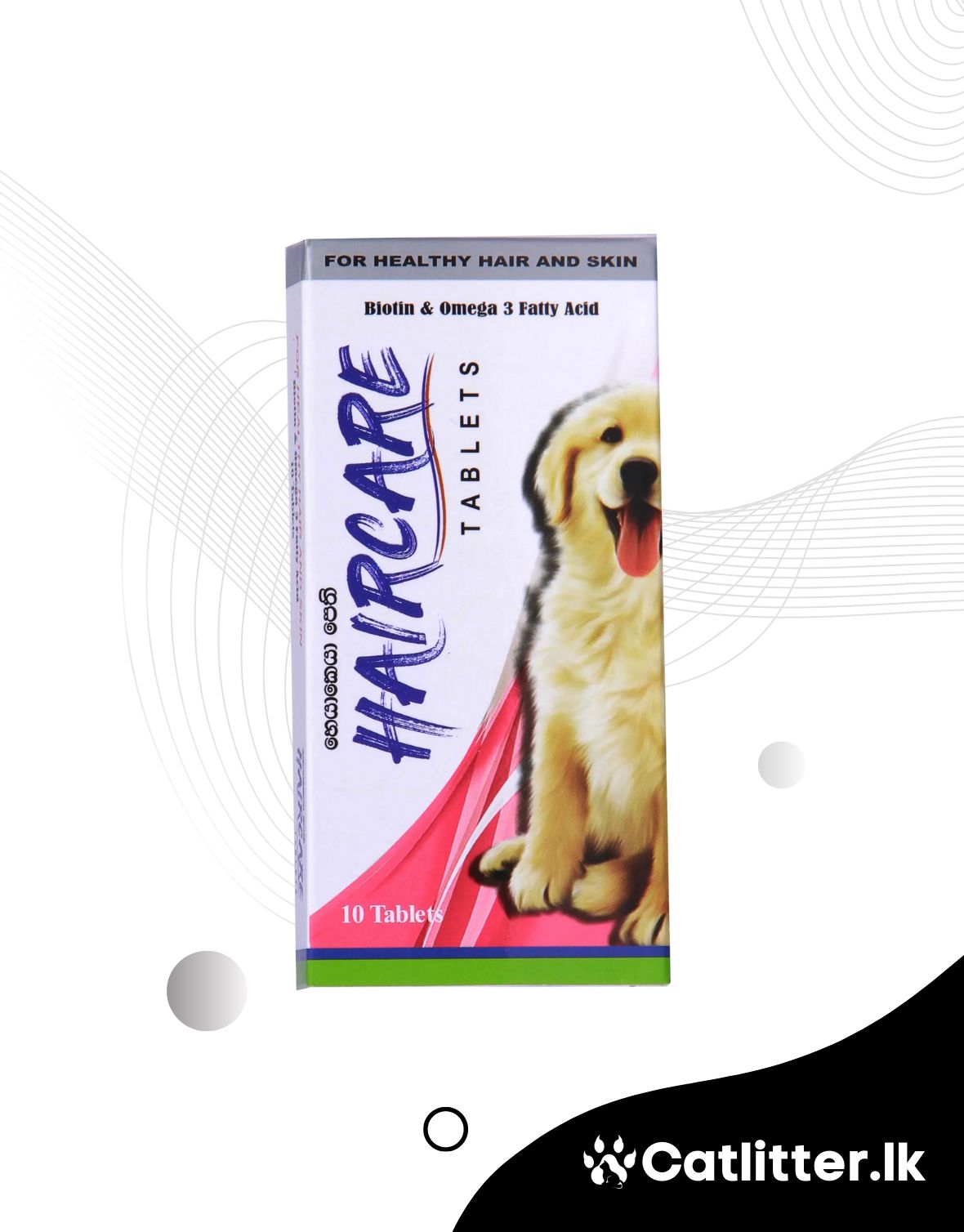 HAIRCARE Tablets for Cats & Dogs (10-Tablets)