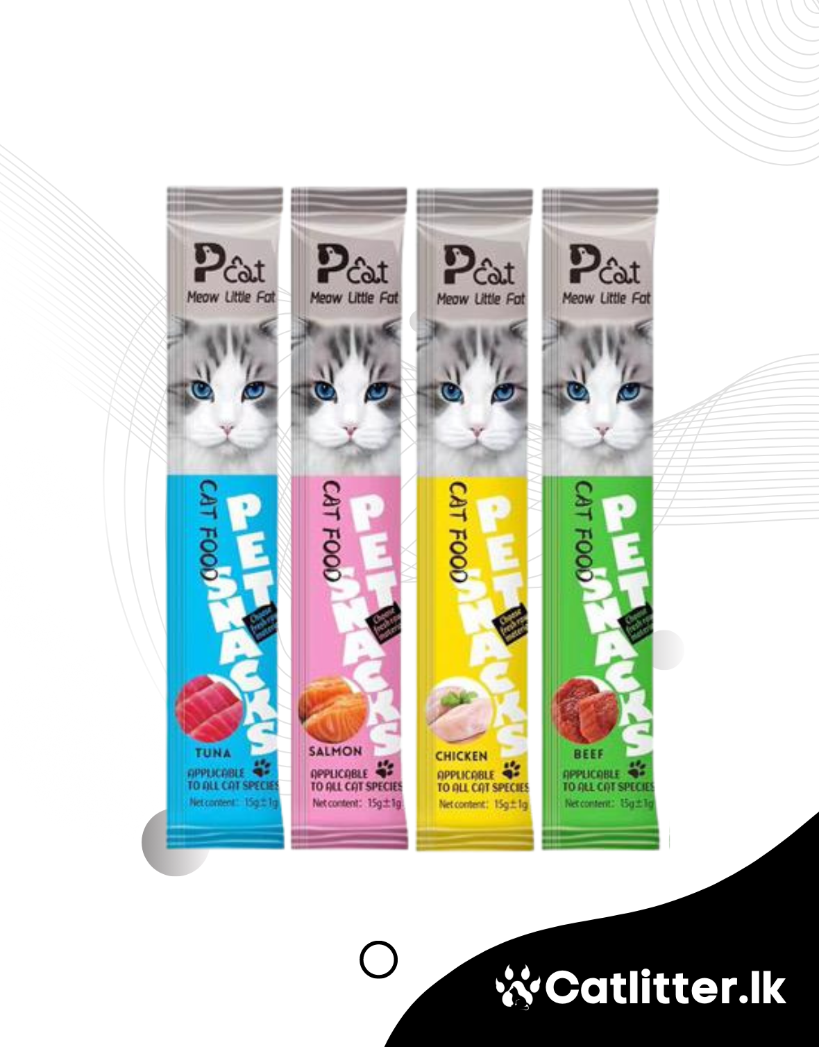 Pet Snacks Creamy Treats for cats 15g