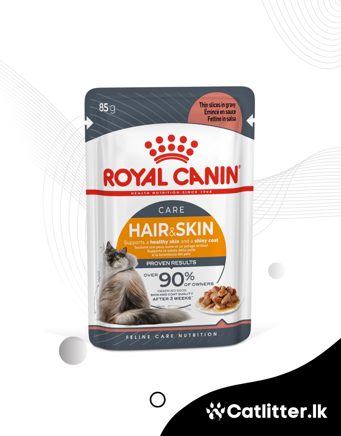 Royal Canin Hair Skin Care Dry Cat wet Food 85g