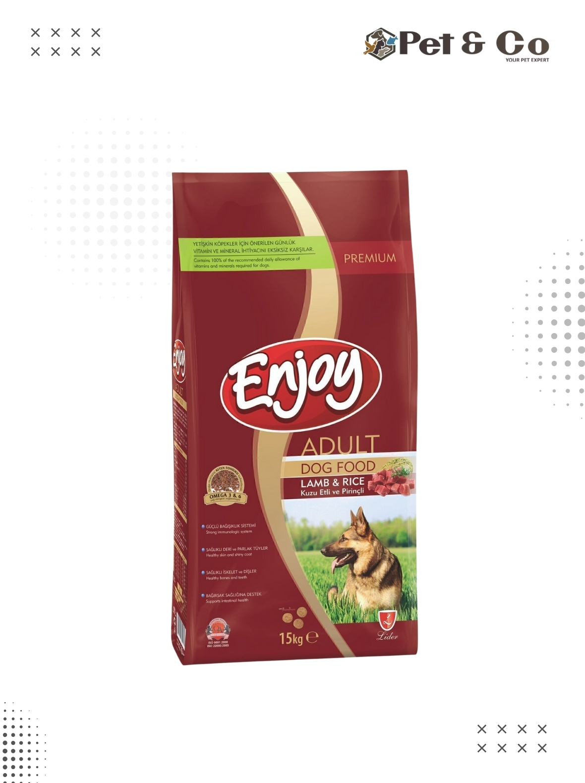 Enjoy Adult Dog Food Lamb Flavour 10 kg