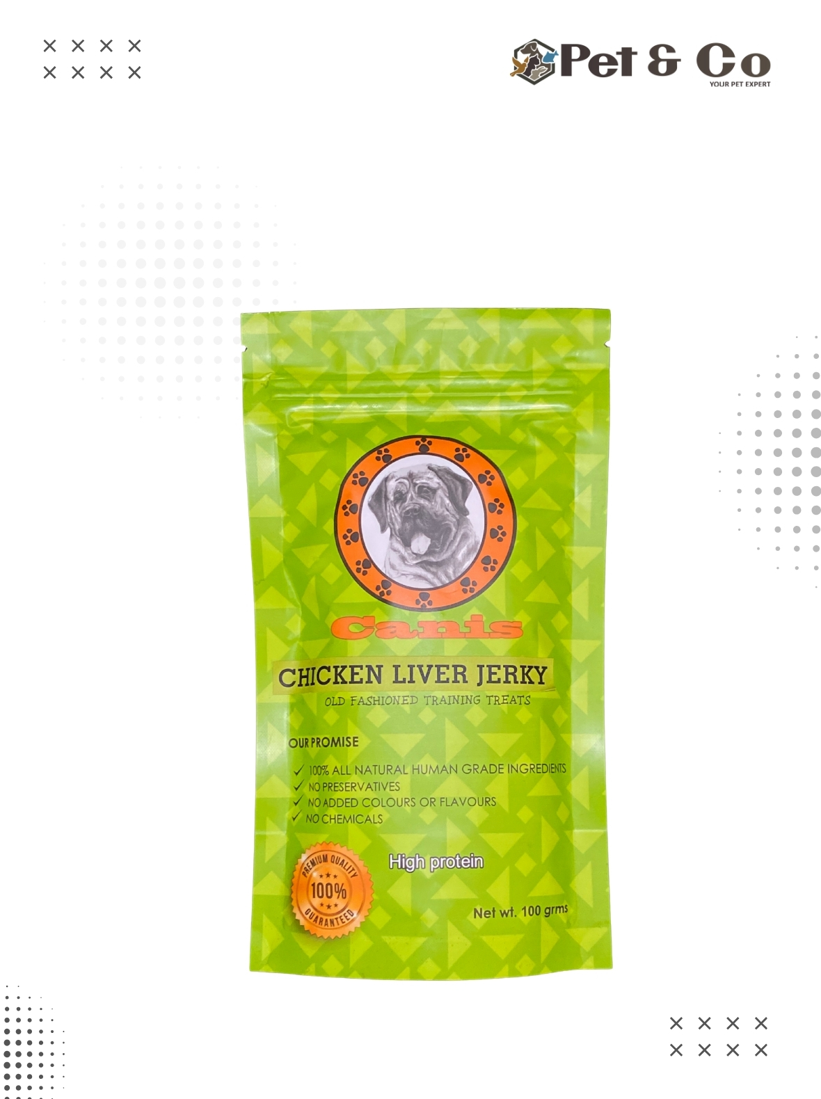 Canis Chicken Liver Jerky 100g