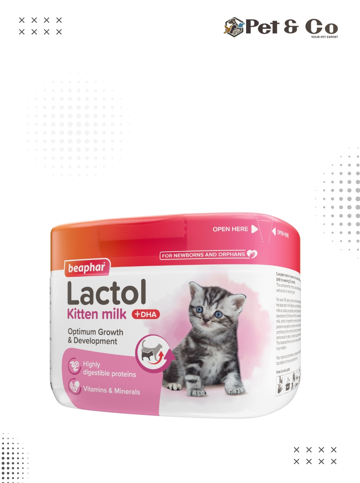 Beaphar Lactol Milk Powder (Kitten) 250g