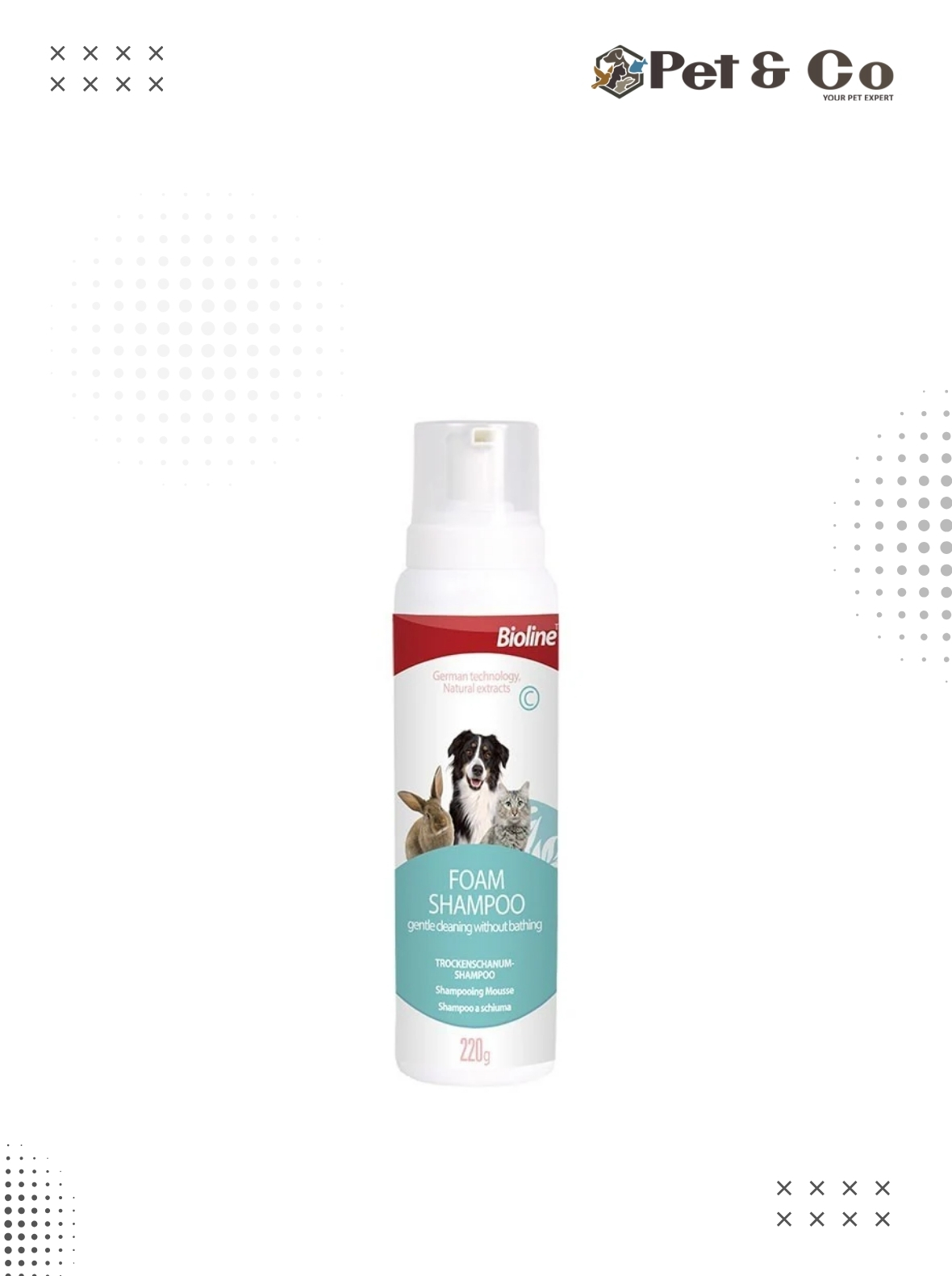 Bioline Foam Shampoo 220g