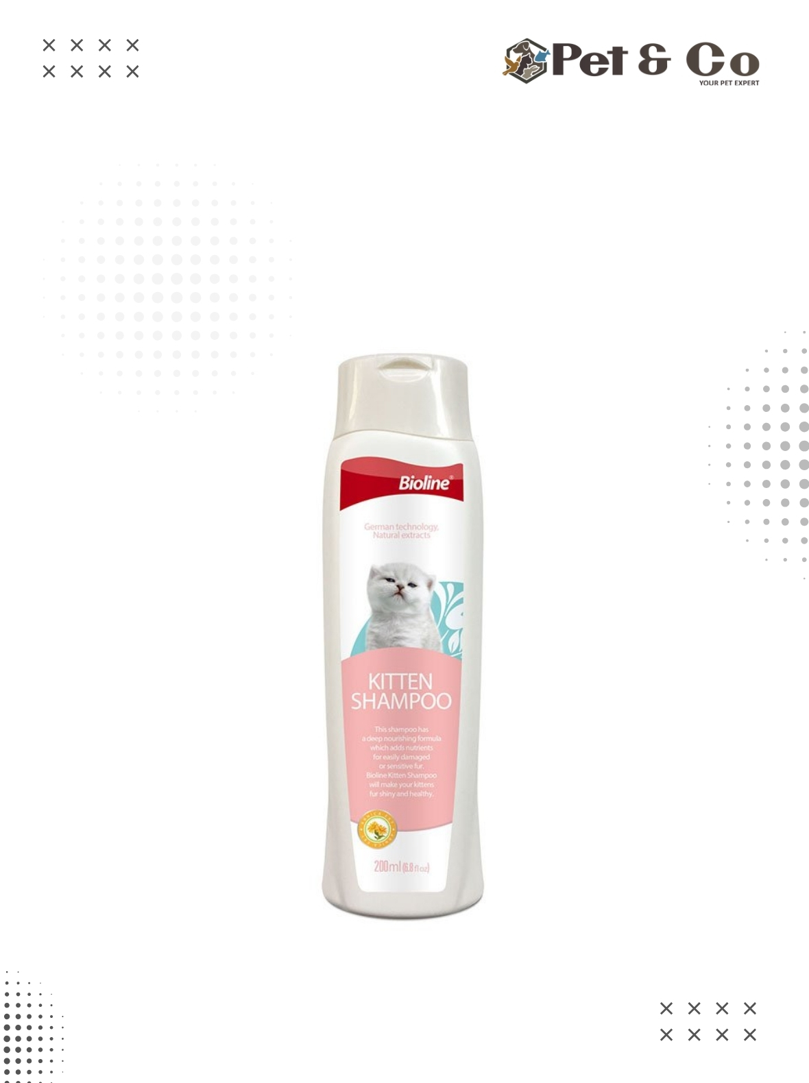 Bioline Kitten Shampoo For Cats 200ml