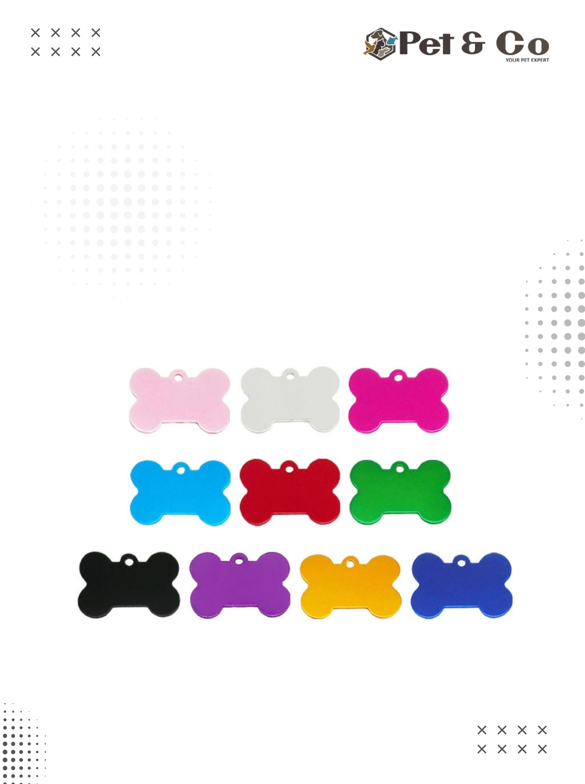 Blank Anodized Aluminium Dog Tags