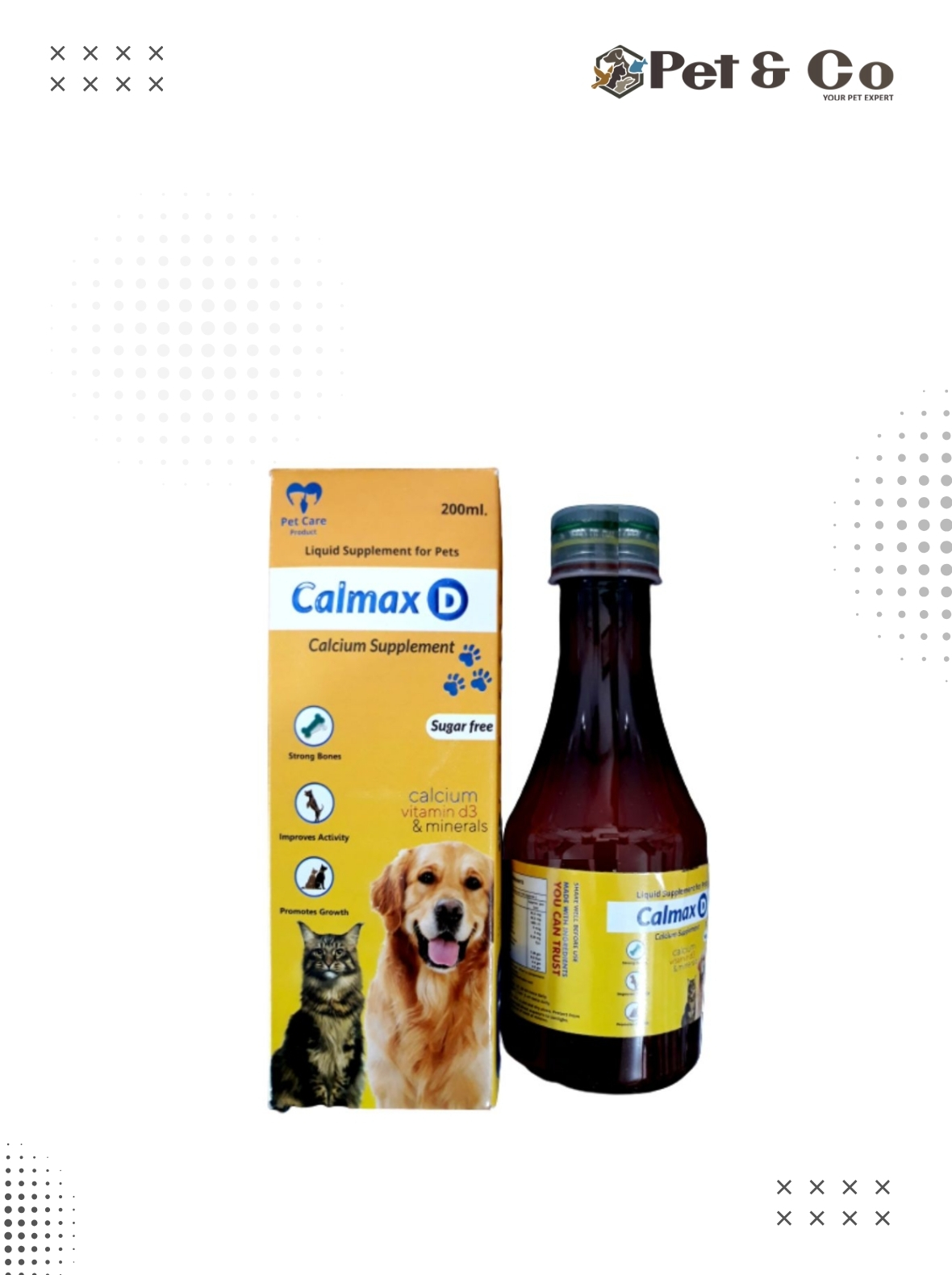 Calmax-D Supplement Syrup 200ml