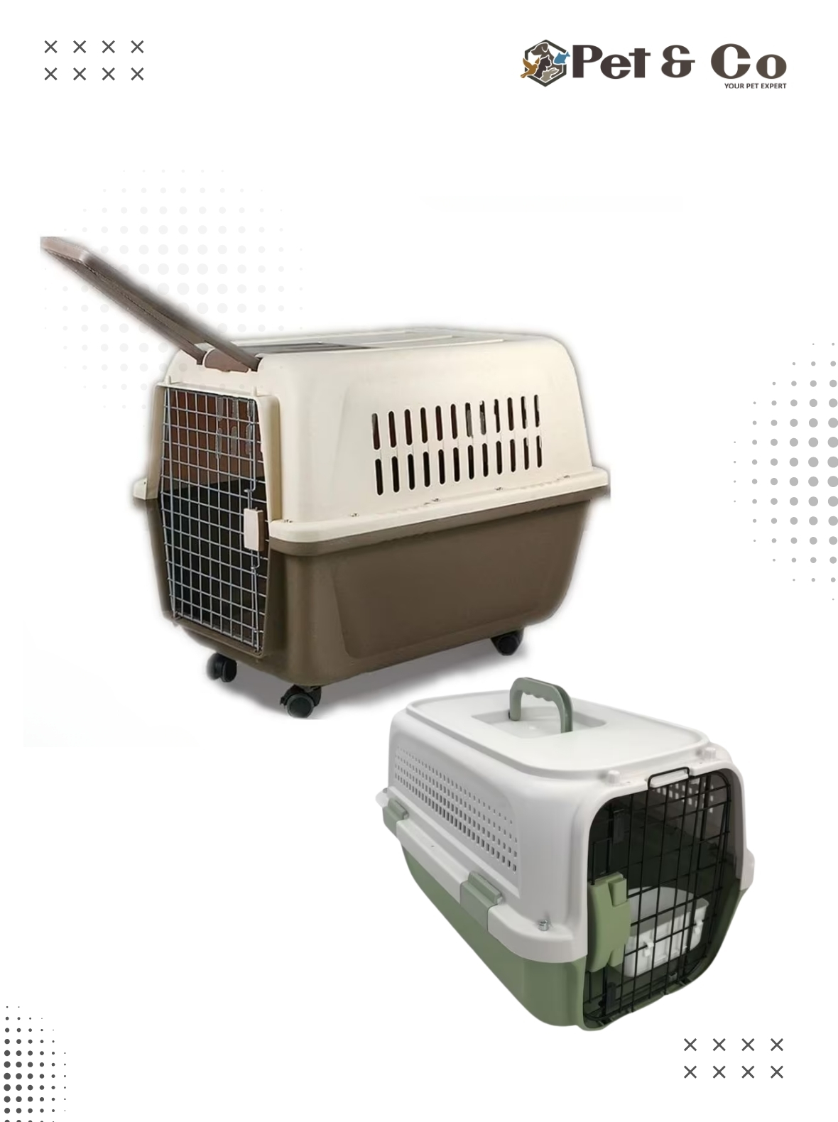 Cargo Approved Carrier Cage for Cats & Dogs