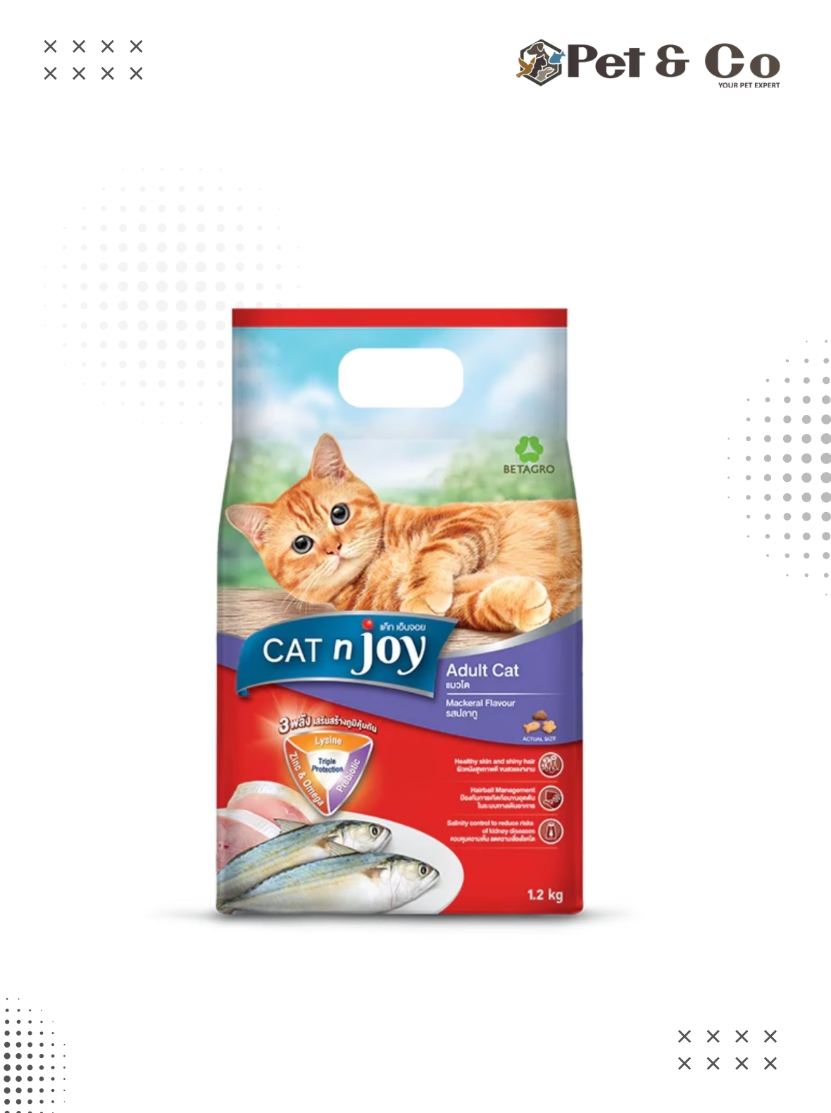 CAT n joy Adult Mackerel Flavour 400g