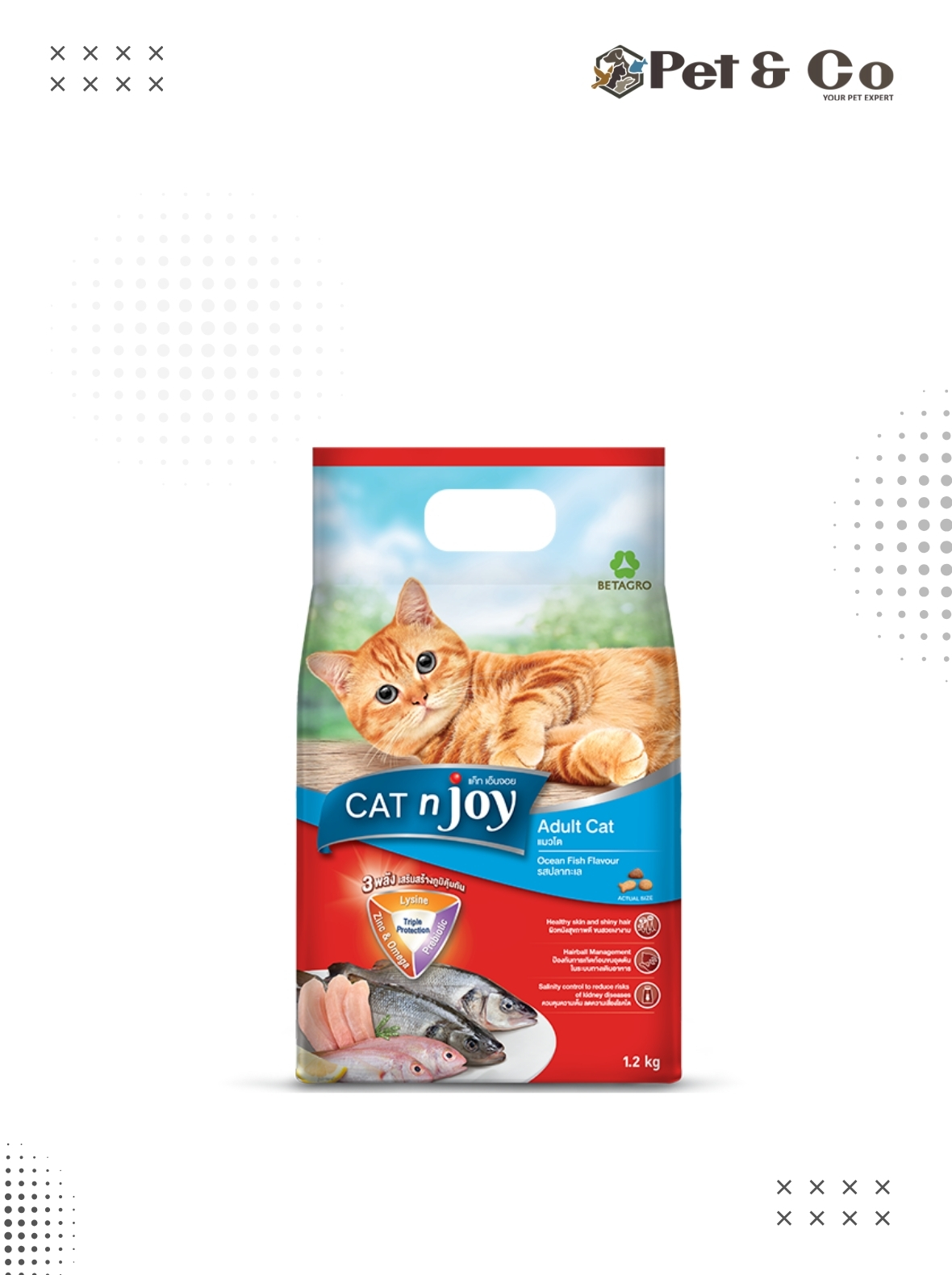 CAT n joy Adult Ocean Fish Flavour