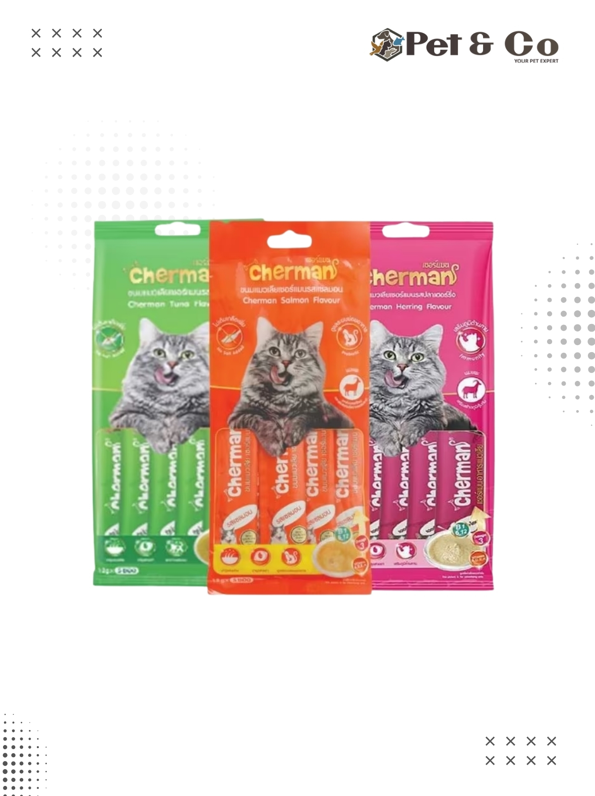 Cherman Creamy Cat Treats 60g