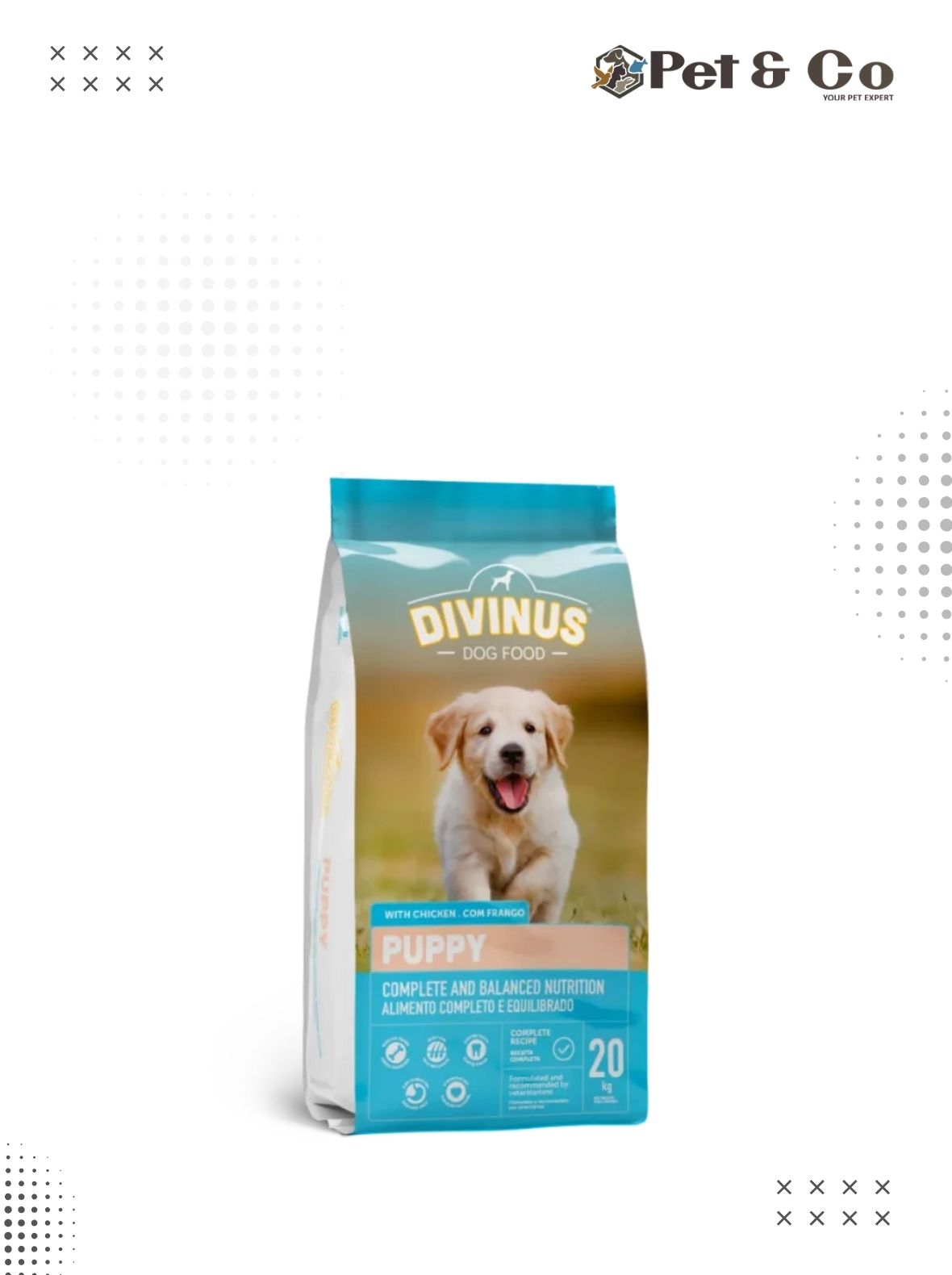 Divinus Puppy Dog Dry Food - 20KG