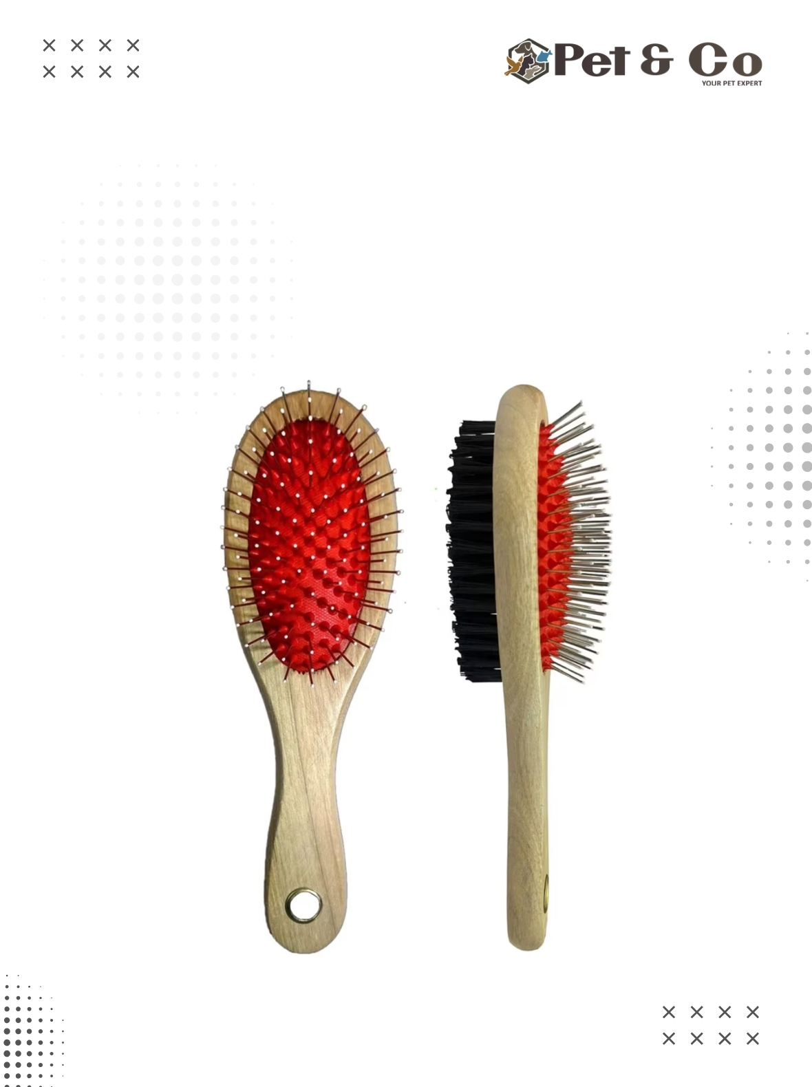 Double Sided Wooden Brush