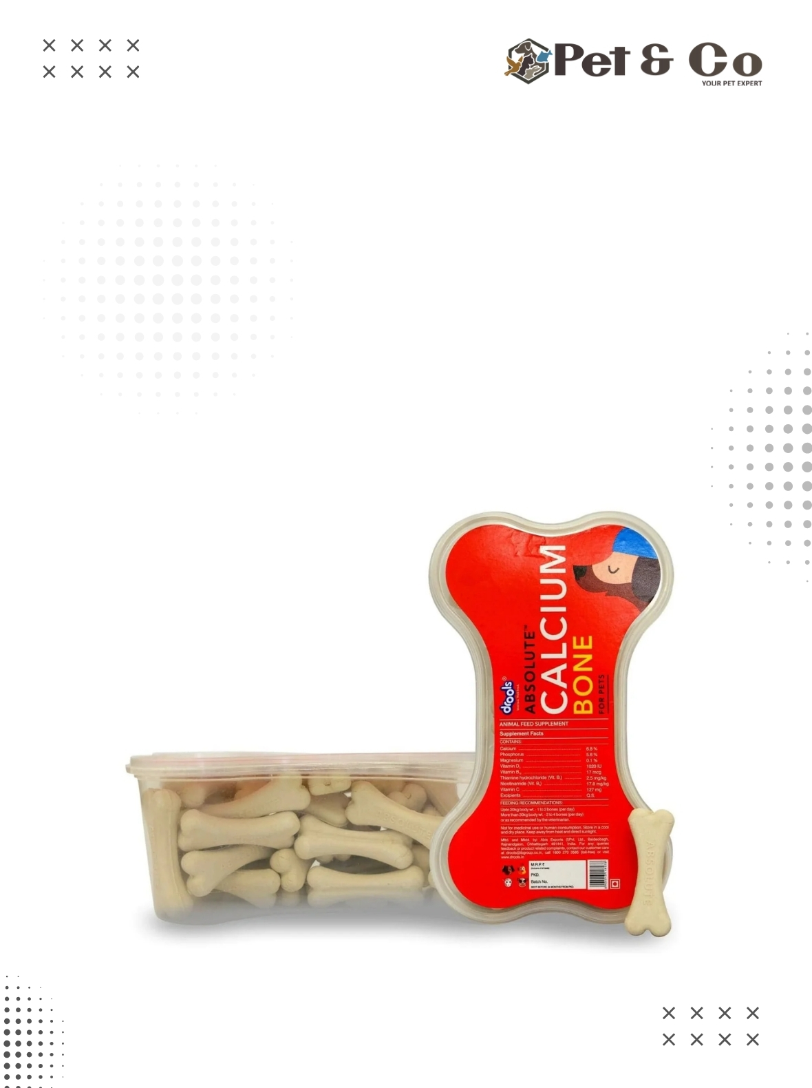 Drools Absolute Calcium Milk Bone For Pets