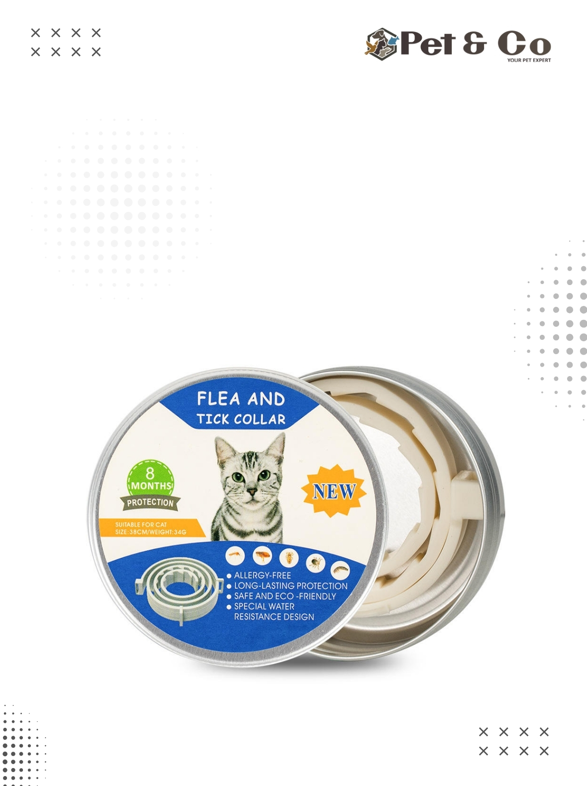 Flea And Tick Cat Collar