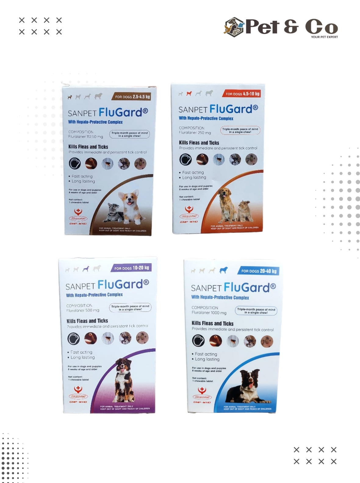 Flugard Chewable Tablets For Dogs