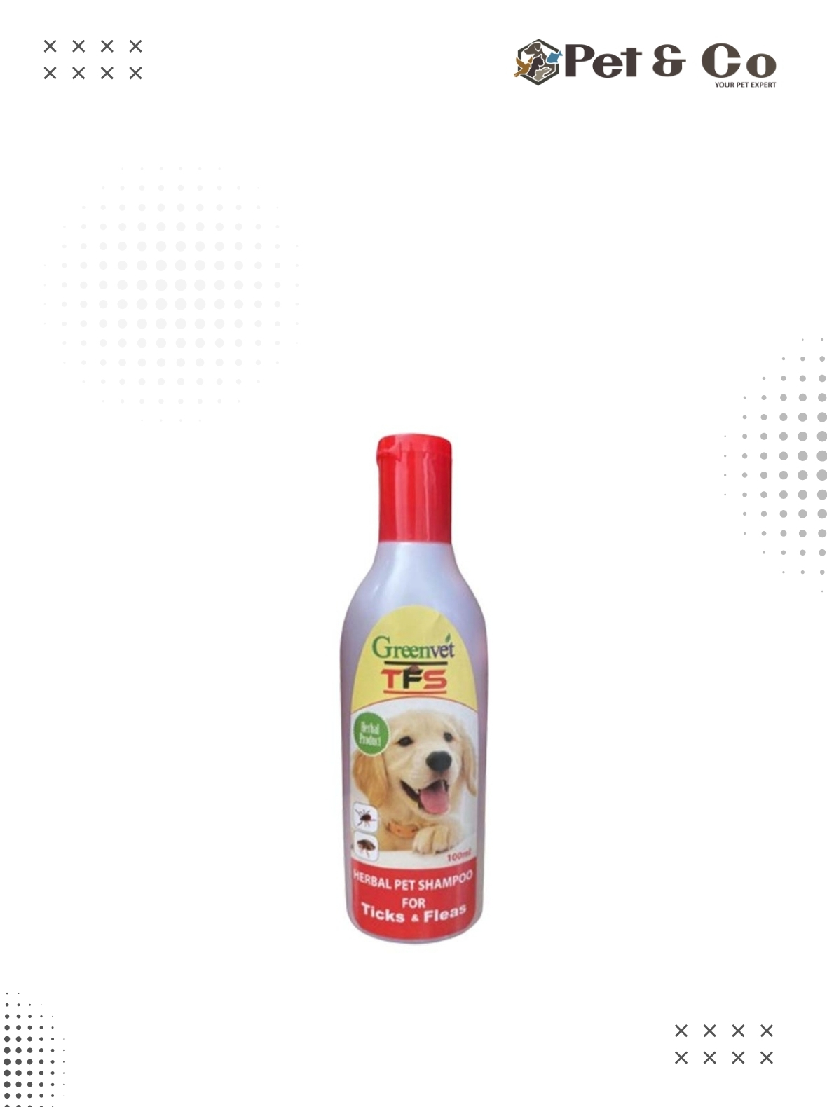 Greenvet Ticks & Fleas Shampoo