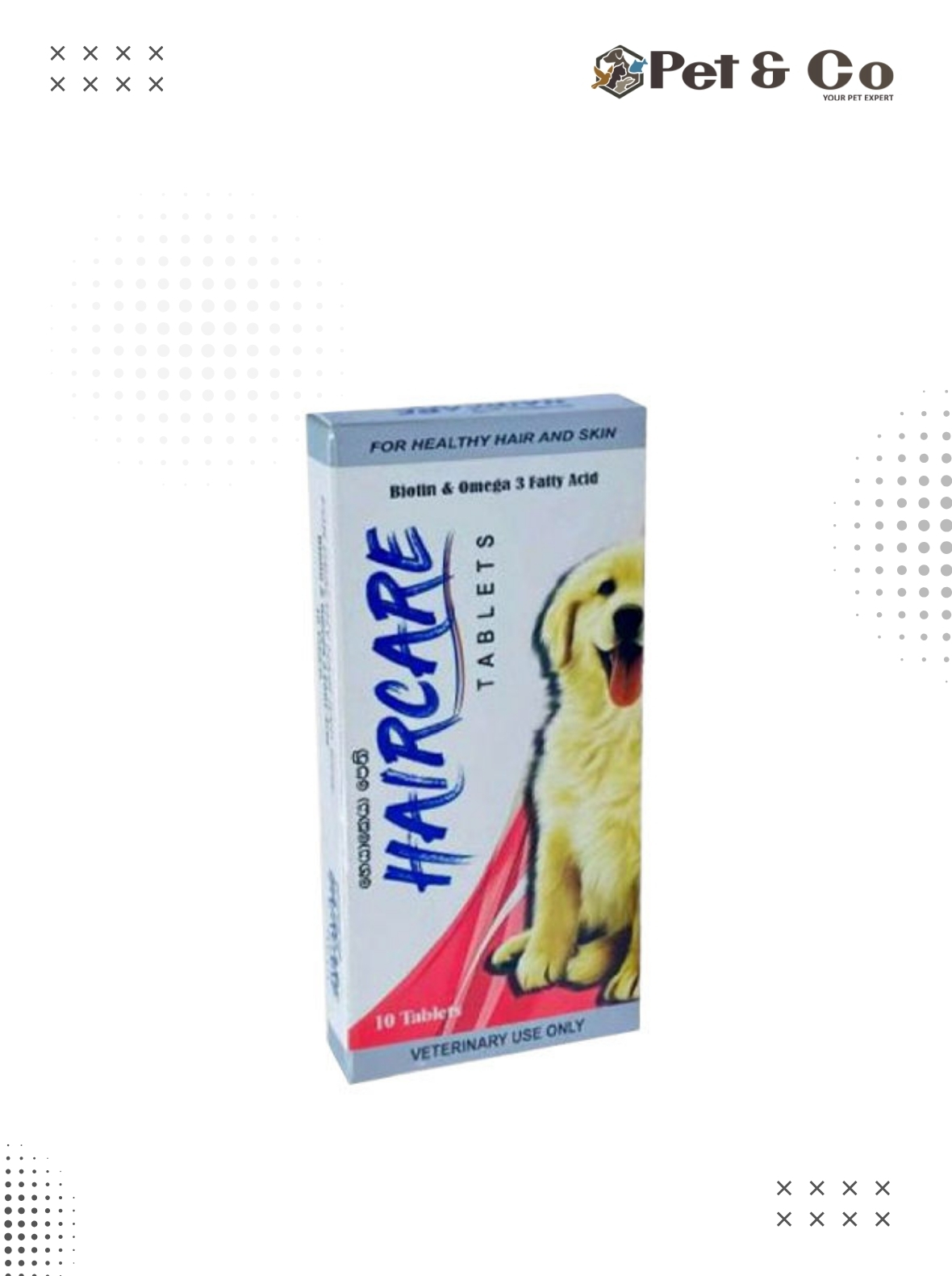Hair-Care Tablets for Dogs (10 Tablets)