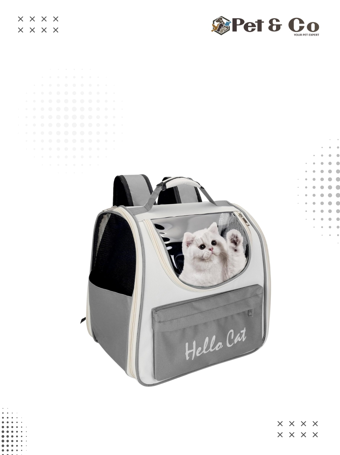 Hello Cat Backpack Carrier
