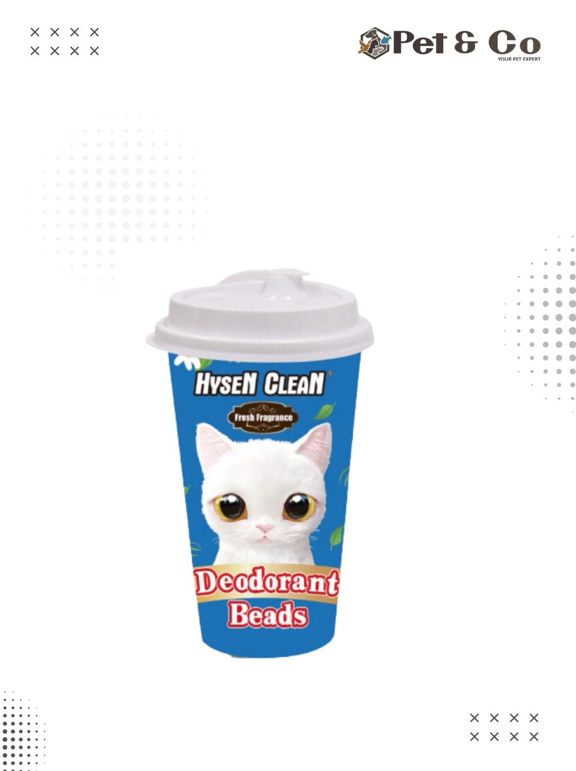 Hysen Clean Deodorant Beads (Fresh Fragrance) 450g