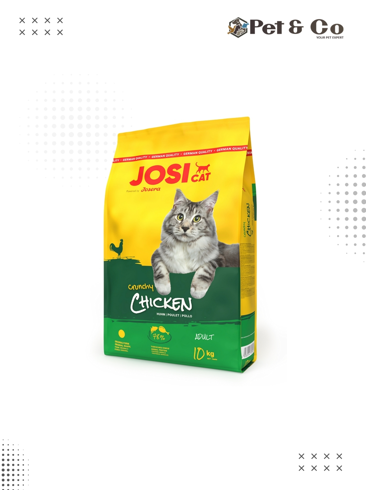 JOSI Cat Crunchy Poultry Dry Food