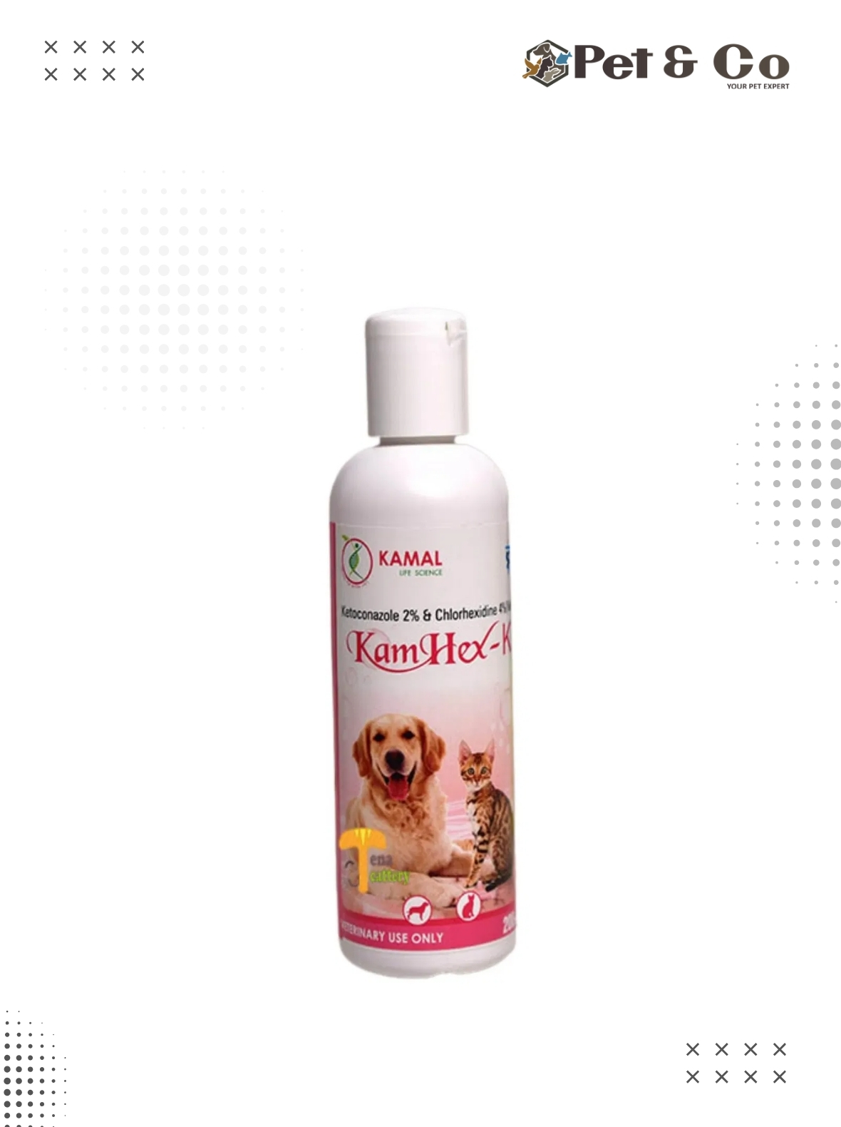 Kamal KemHex-K Shampoo 200ml (Cats and Dogs)