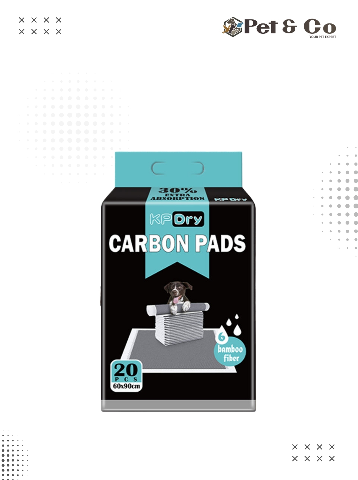 Keepdry Activated Carbon Training Pads 20pcs