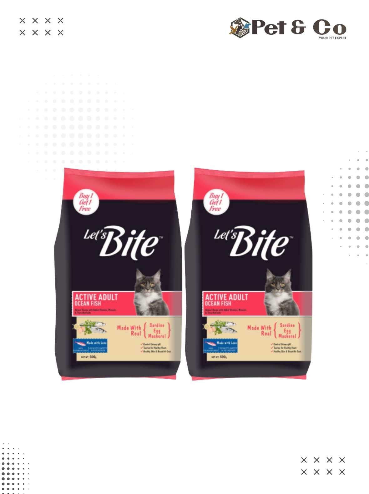 Let's Bite Active Adult Cat (+1 Year)