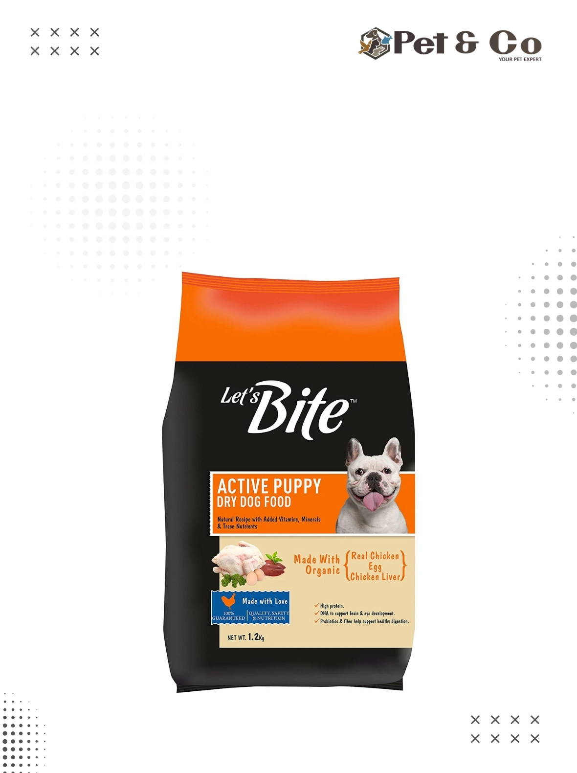 Let's Bite Active Puppy Food