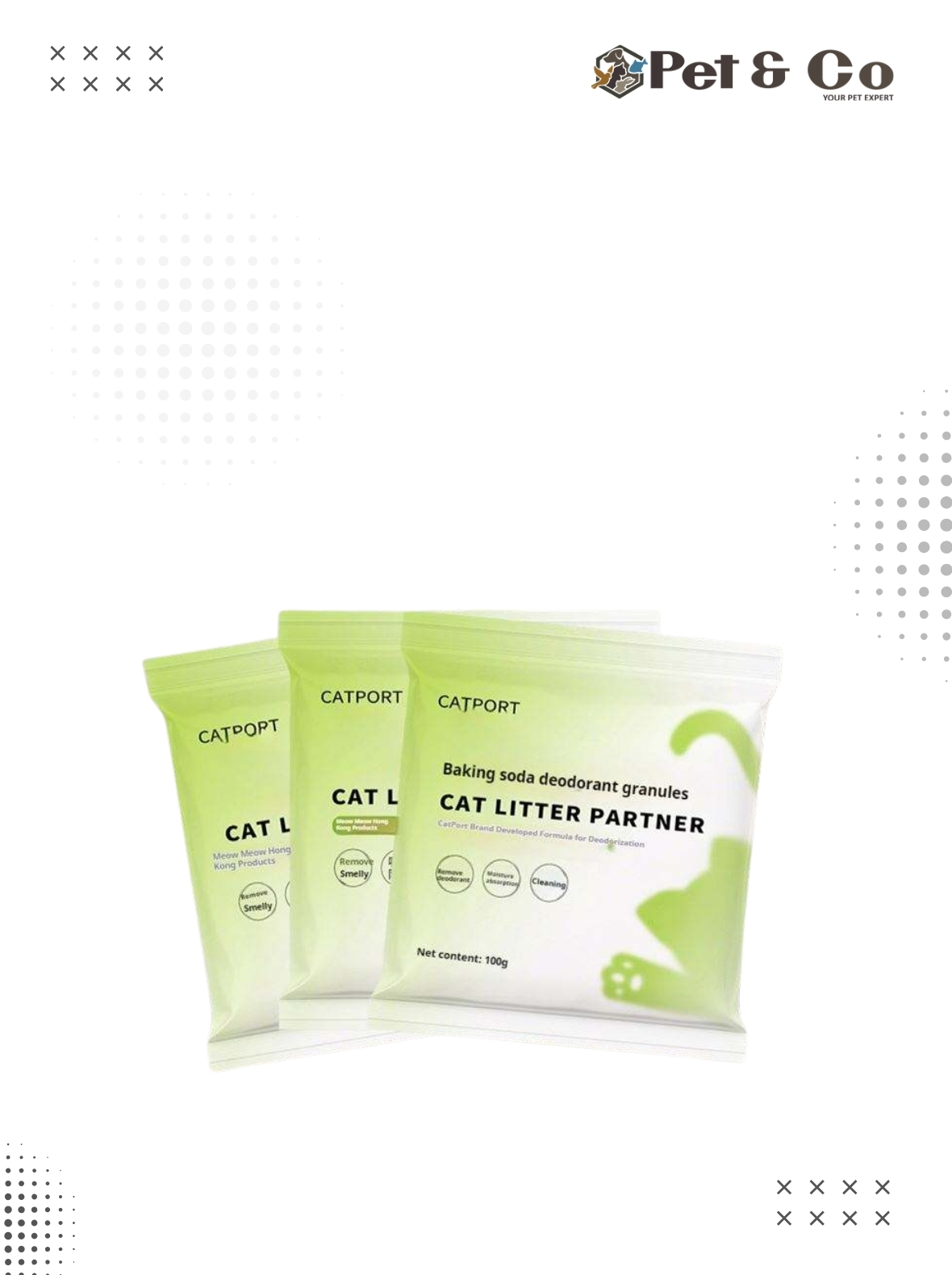 Litter Deodorizer And Odor Control 100g