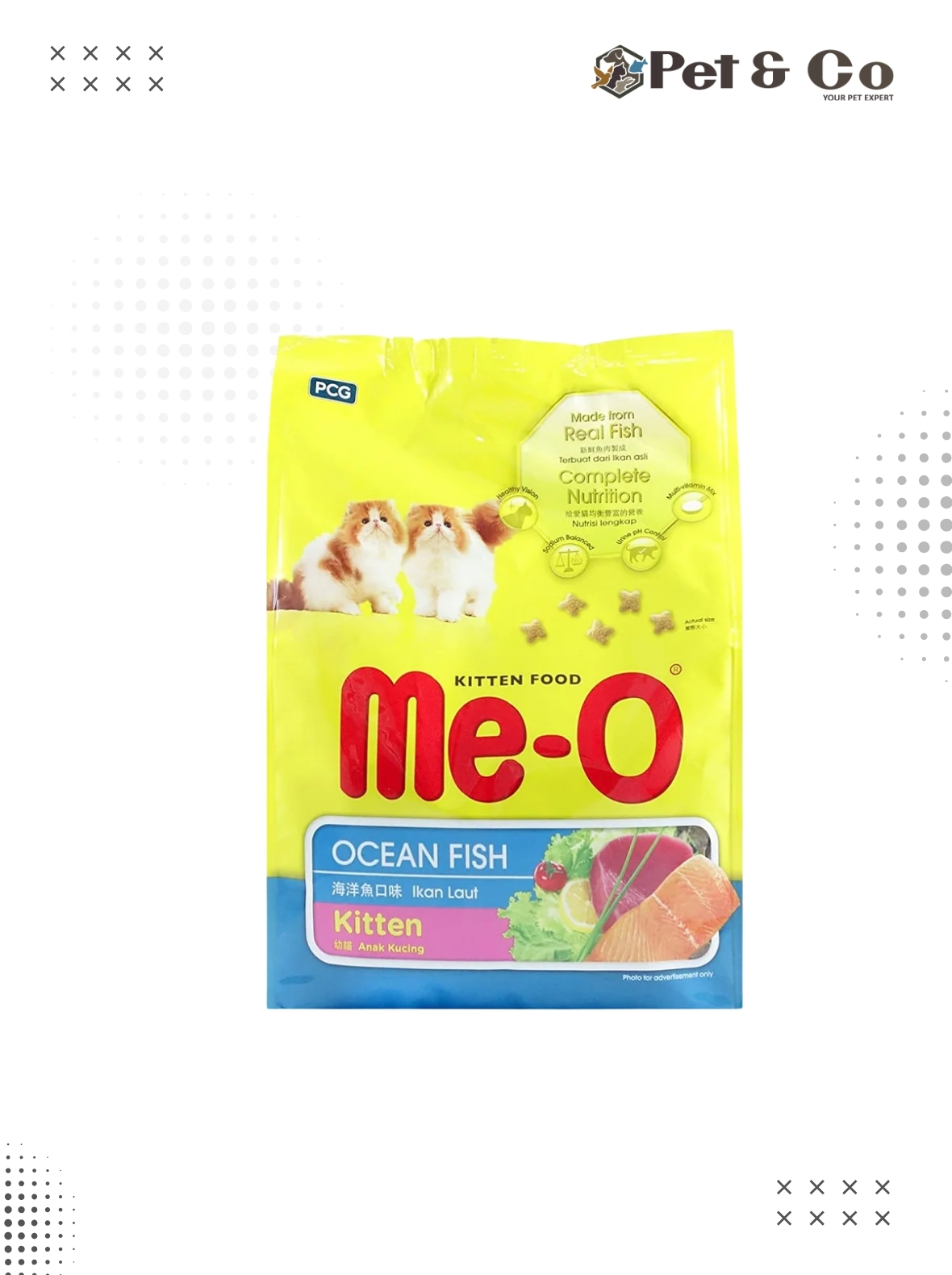 Me-O Ocean Fish Kitten Cat Dry Food