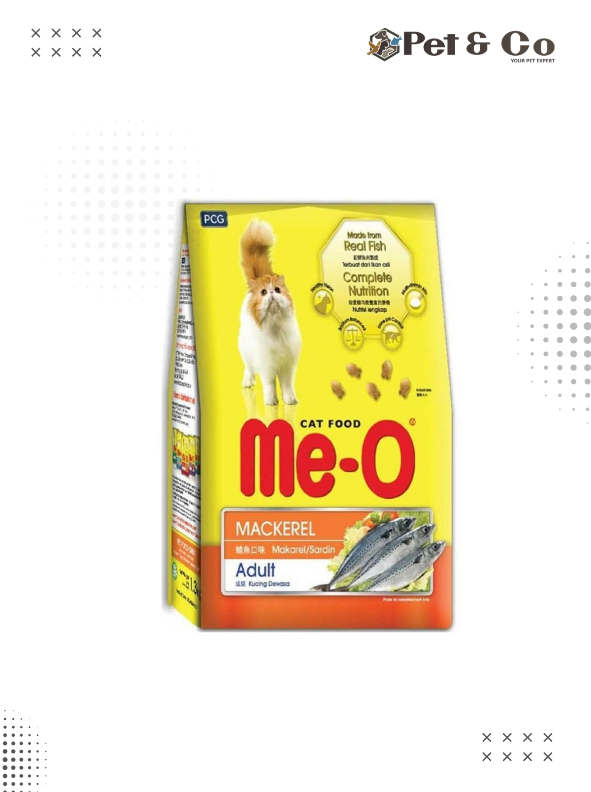 Me-O Mackerel Adult Cat Dry Food